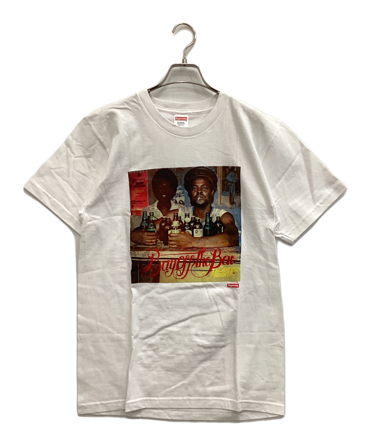 Supreme プリントTシャツ Mサイズ 中古・古着通販】SUPREME (シュプリーム) プリントTシャツ ホワイト