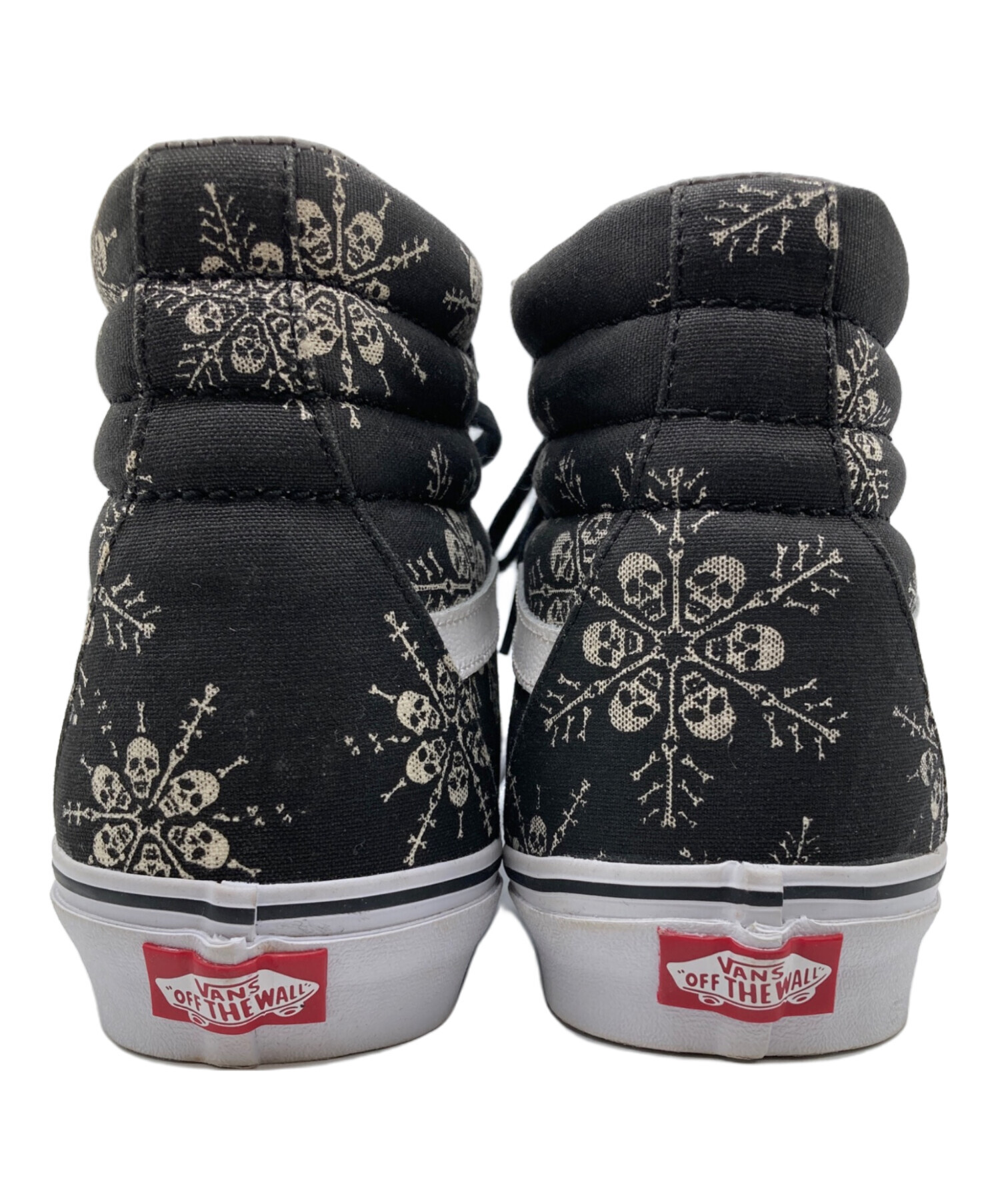 　VANS  スカル柄　ハイカットスニーカー　新品未使用 中古・古着通販】VANS (ヴァンズ) スカル総柄ハイカットスニーカー