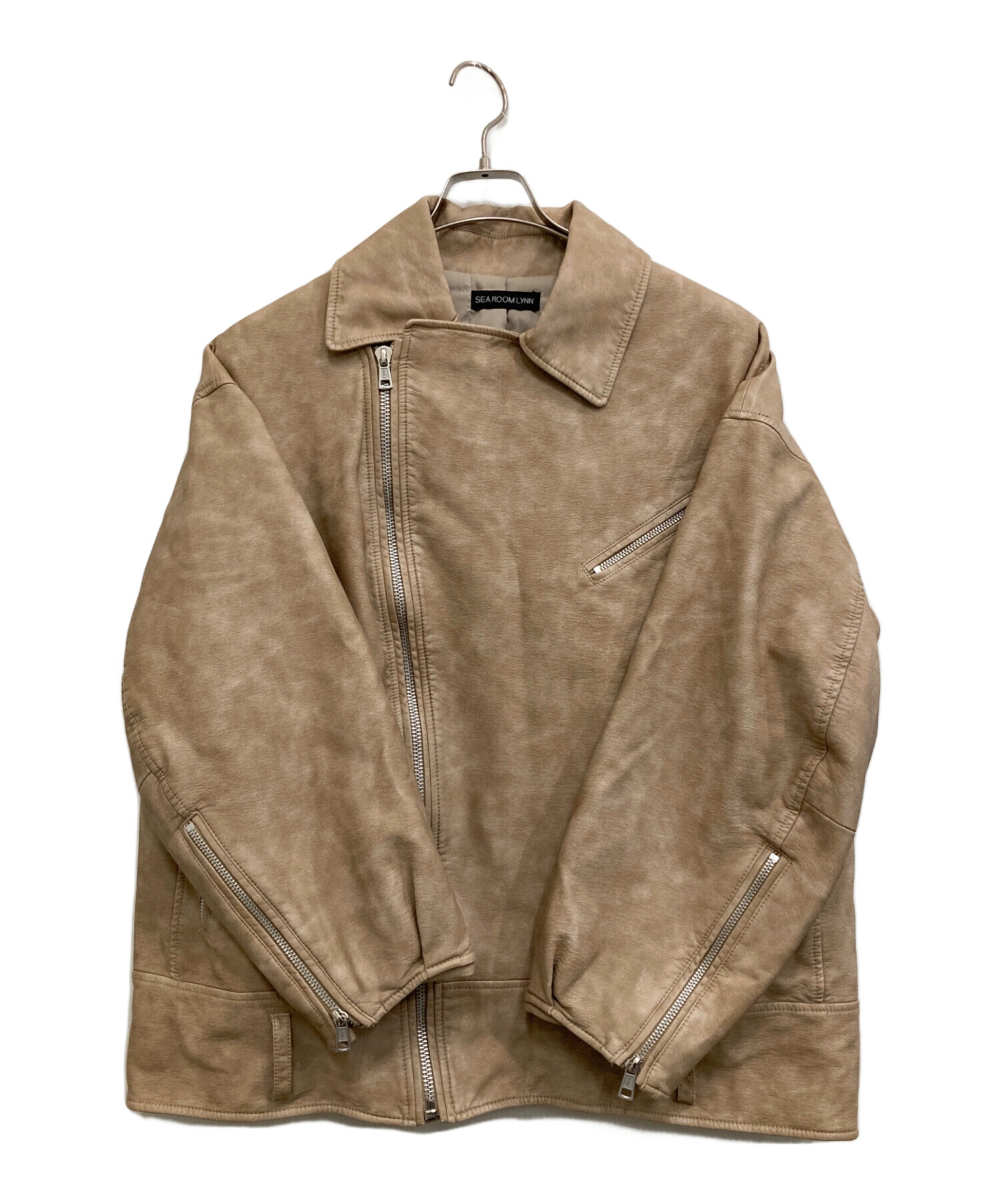 シールームリン vintage wash エコーレザーライダース SeaRoomlynn - Vintage ECOレザーBIGライダースの通販 by 6日〜18日