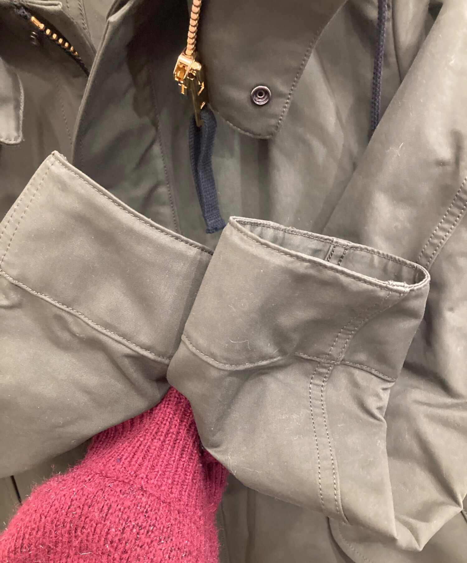 中古・古着通販】THE RERACS (ザ リラクス) モッズコート オリーブ