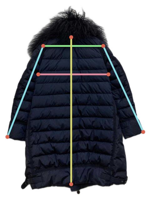 中古・古着通販】MONCLER (モンクレール) ダウンコート ネイビー