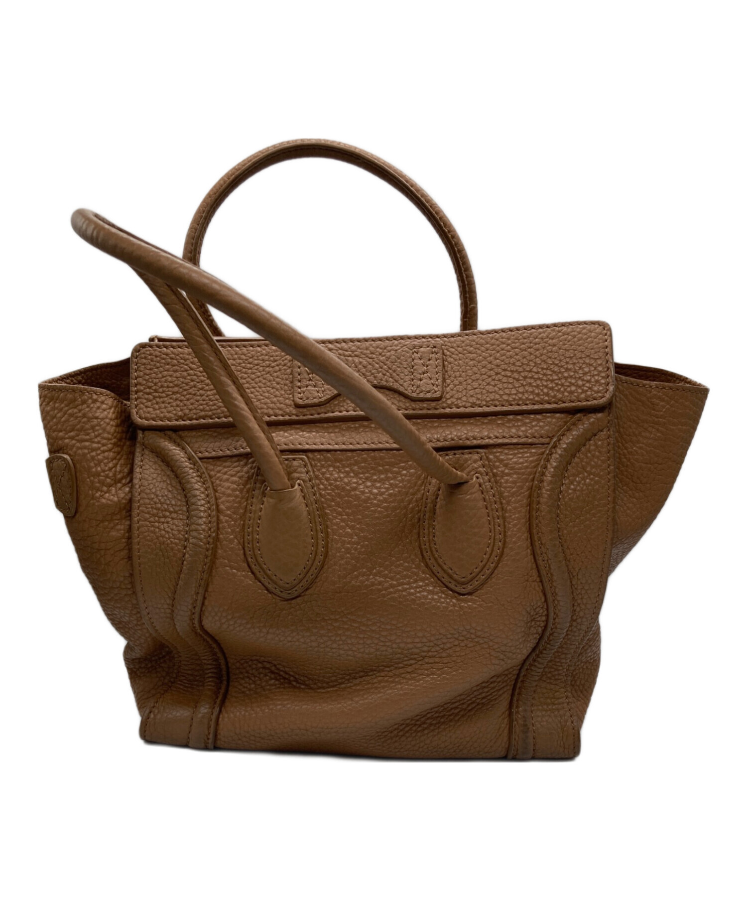 中古・古着通販】CELINE (セリーヌ) ハンドバッグ ブラウン｜ブランド