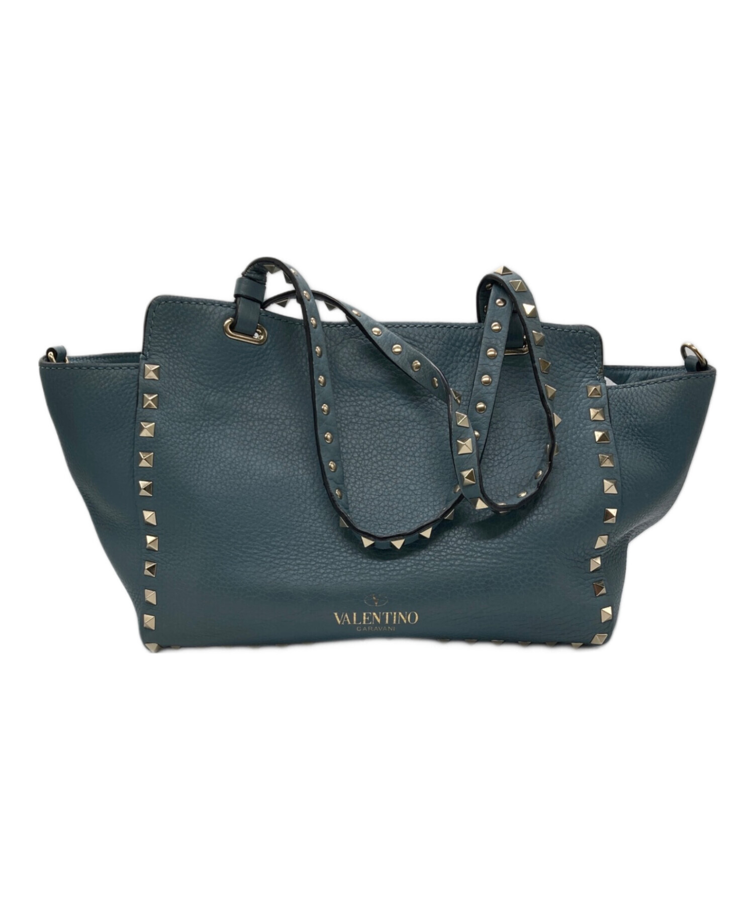 【新品未使用】VALENTINO ♪ ロックスタッズ スモール トート 中古・古着通販】VALENTINO GARAVANI (ヴァレンティノ・ガラヴァーニ