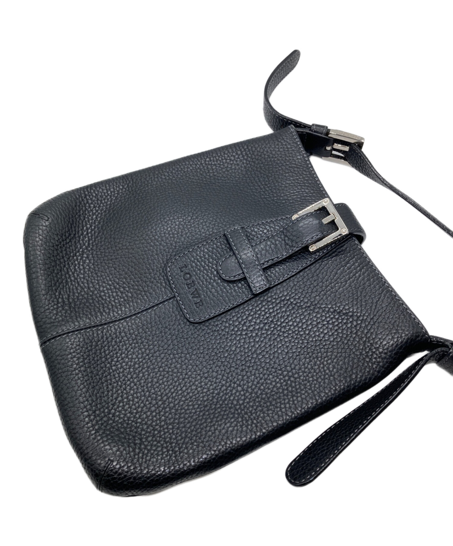 中古・古着通販】LOEWE (ロエベ) ショルダーバッグ ブラック｜ブランド