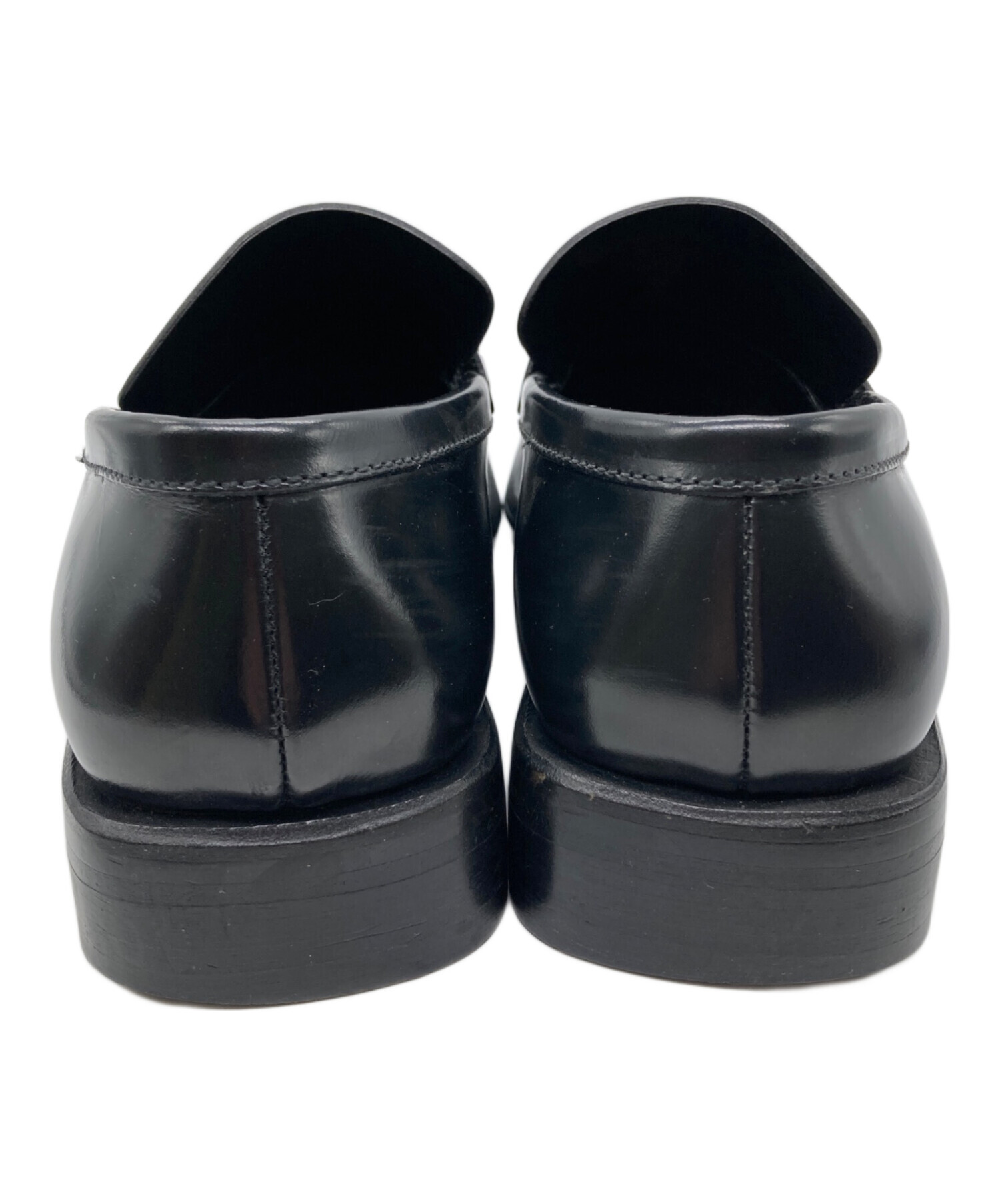 中古・古着通販】GUCCI (グッチ) シェリーラインレザーローファー