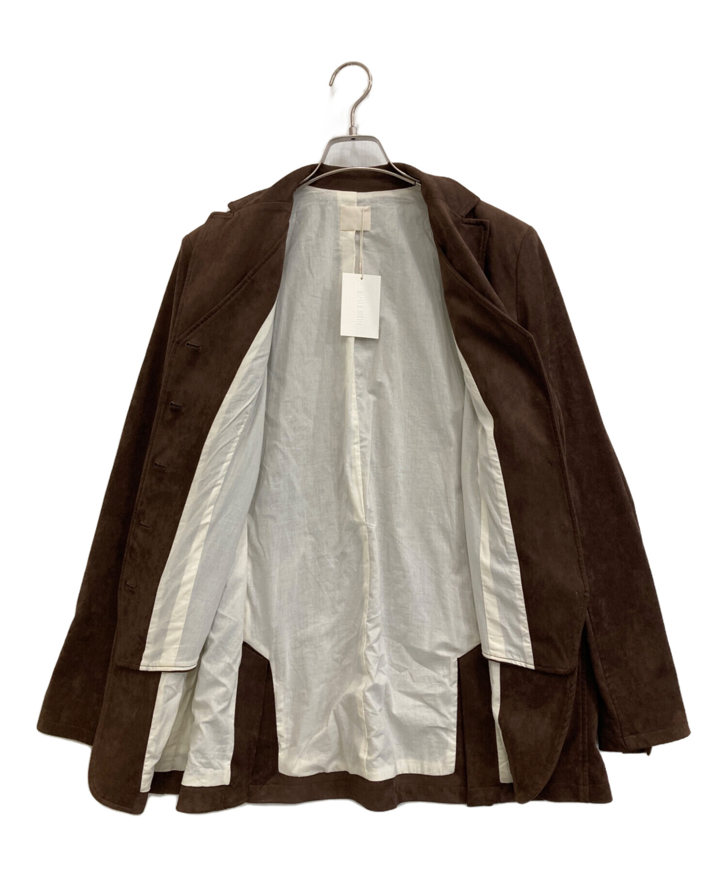 ジャケット・アウター RIELLE riche Rever Long Coat brown 中古・古着通販】RIELLE riche (リエルリシェ) テーラードジャケット