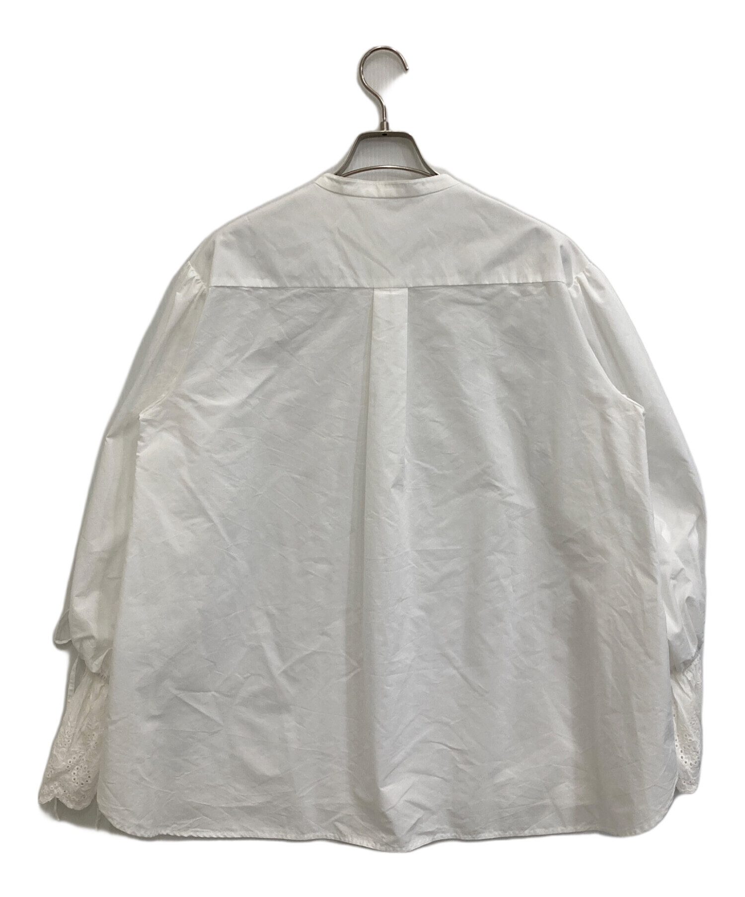 中古・古着通販】Gypsohila (ジプソフィア) 長袖ブラウス ホワイト