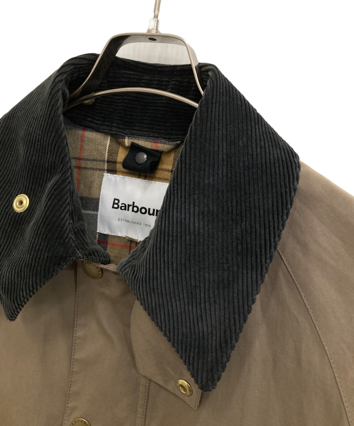 中古・古着通販】Barbour (バブアー) BIG BEDAIL ジャケット カーキ