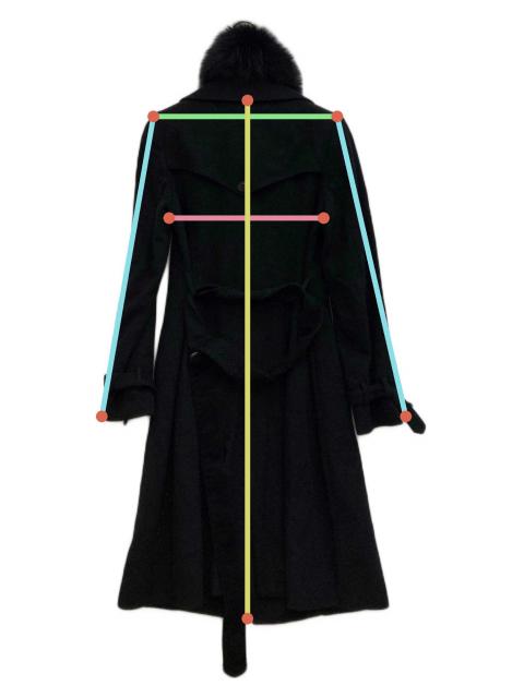 中古・古着通販】ANAYI (アナイ) フォックスファー付きカシミヤコート