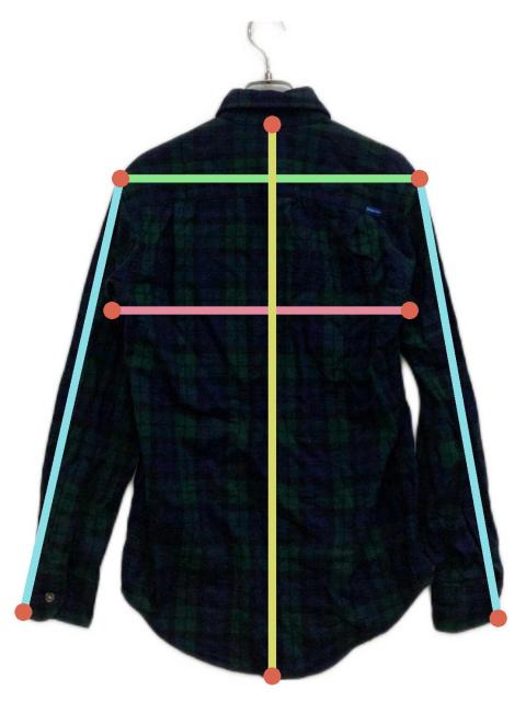 中古・古着通販】PENDLETON (ペンドルトン) ウールシャツ ネイビー