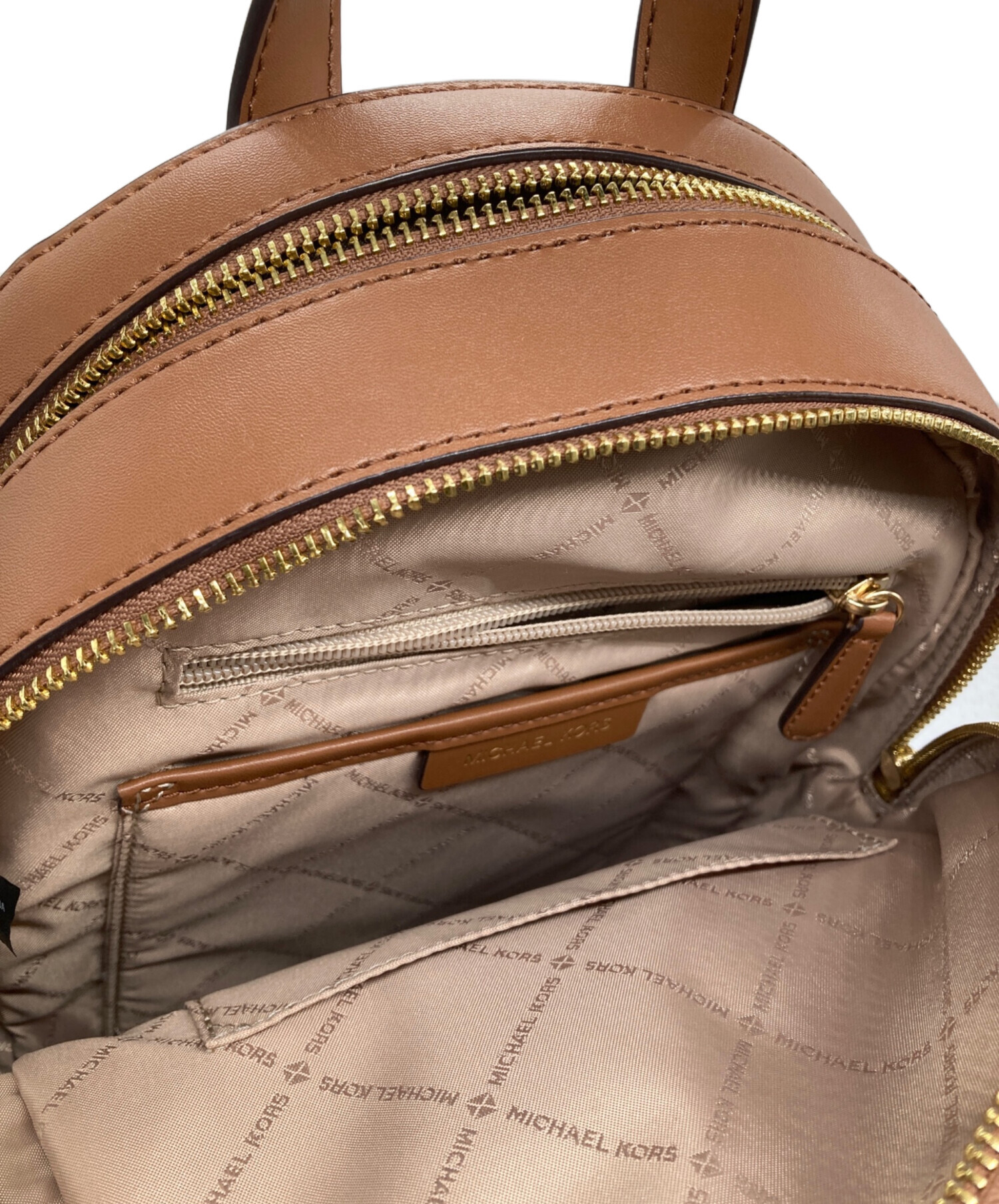 中古・古着通販】MICHAEL KORS (マイケル・コース) リュック ブラウン