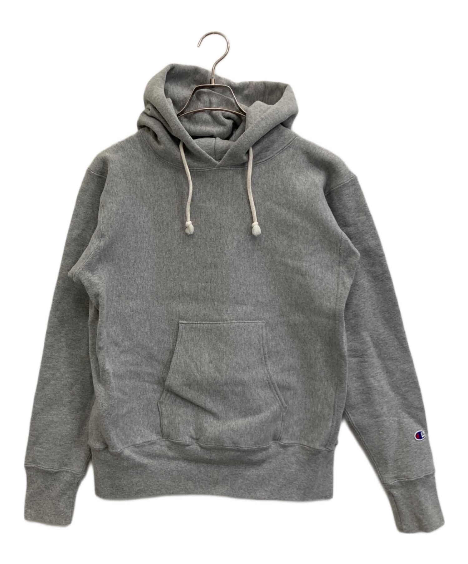 中古・古着通販】Champion (チャンピオン) パーカー グレー サイズ:L 