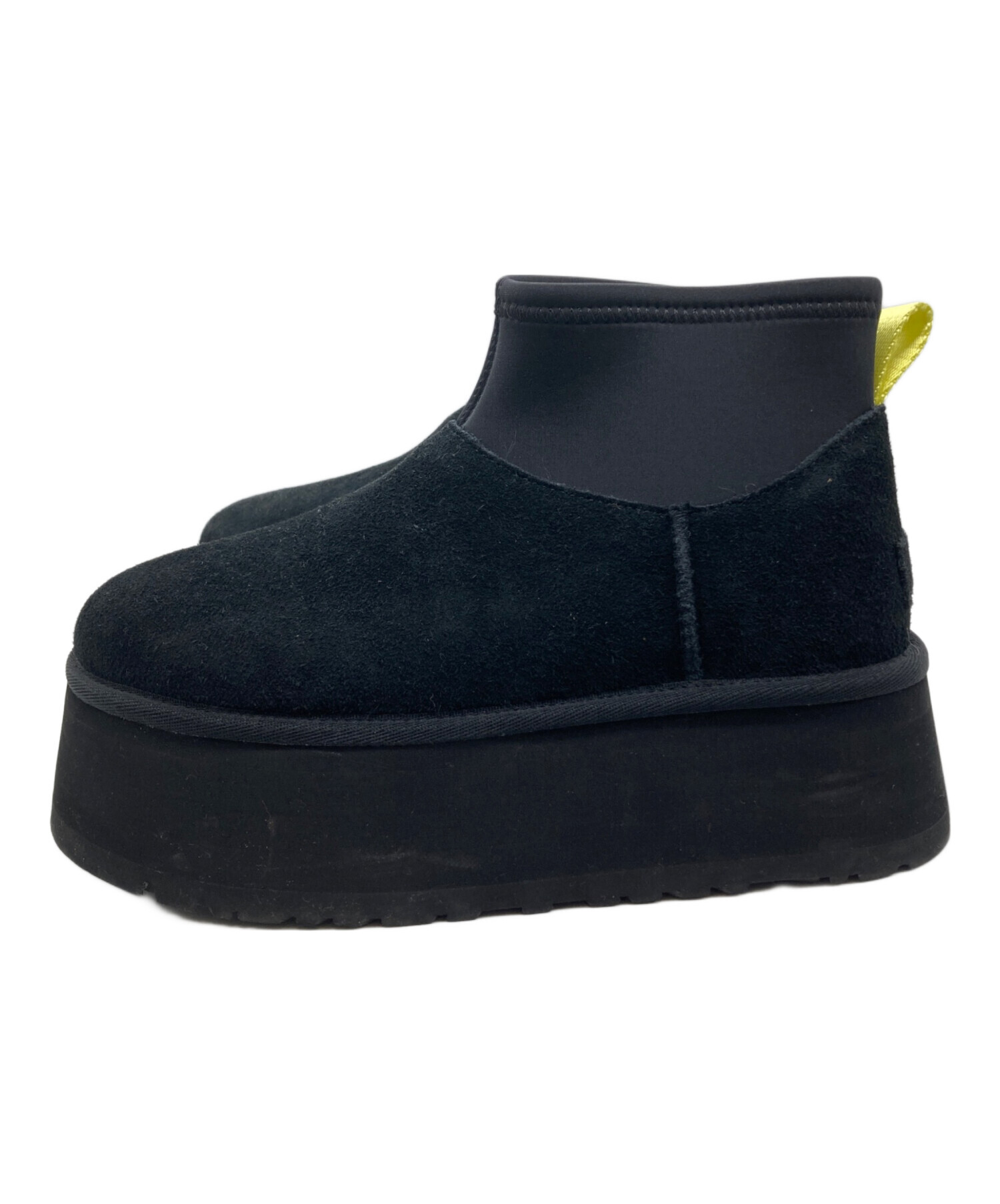 中古・古着通販】UGG (アグ) CLASSIC MINI DIPPER ブラック サイズ:23
