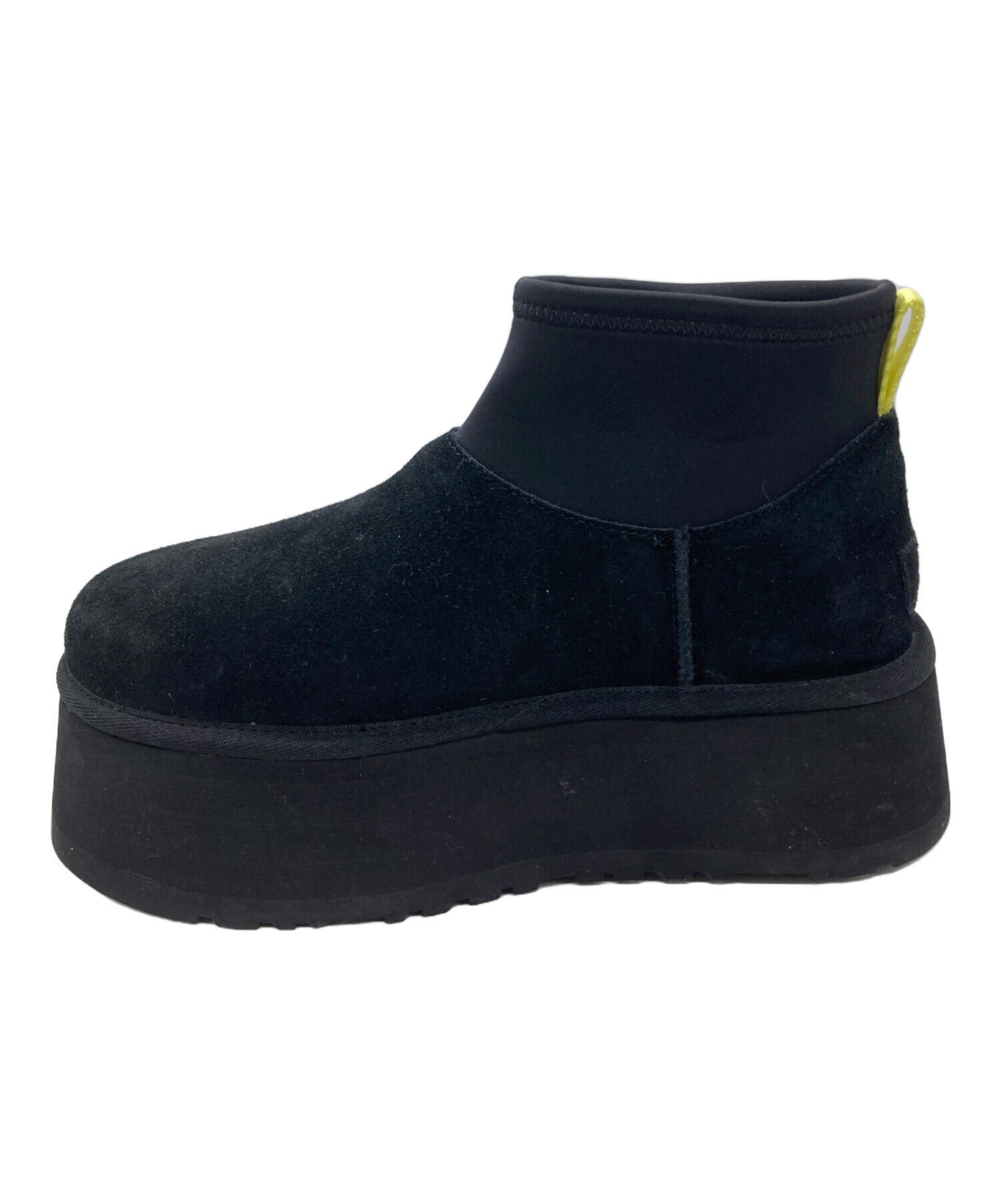 中古・古着通販】UGG (アグ) CLASSIC MINI DIPPER ブラック サイズ:23