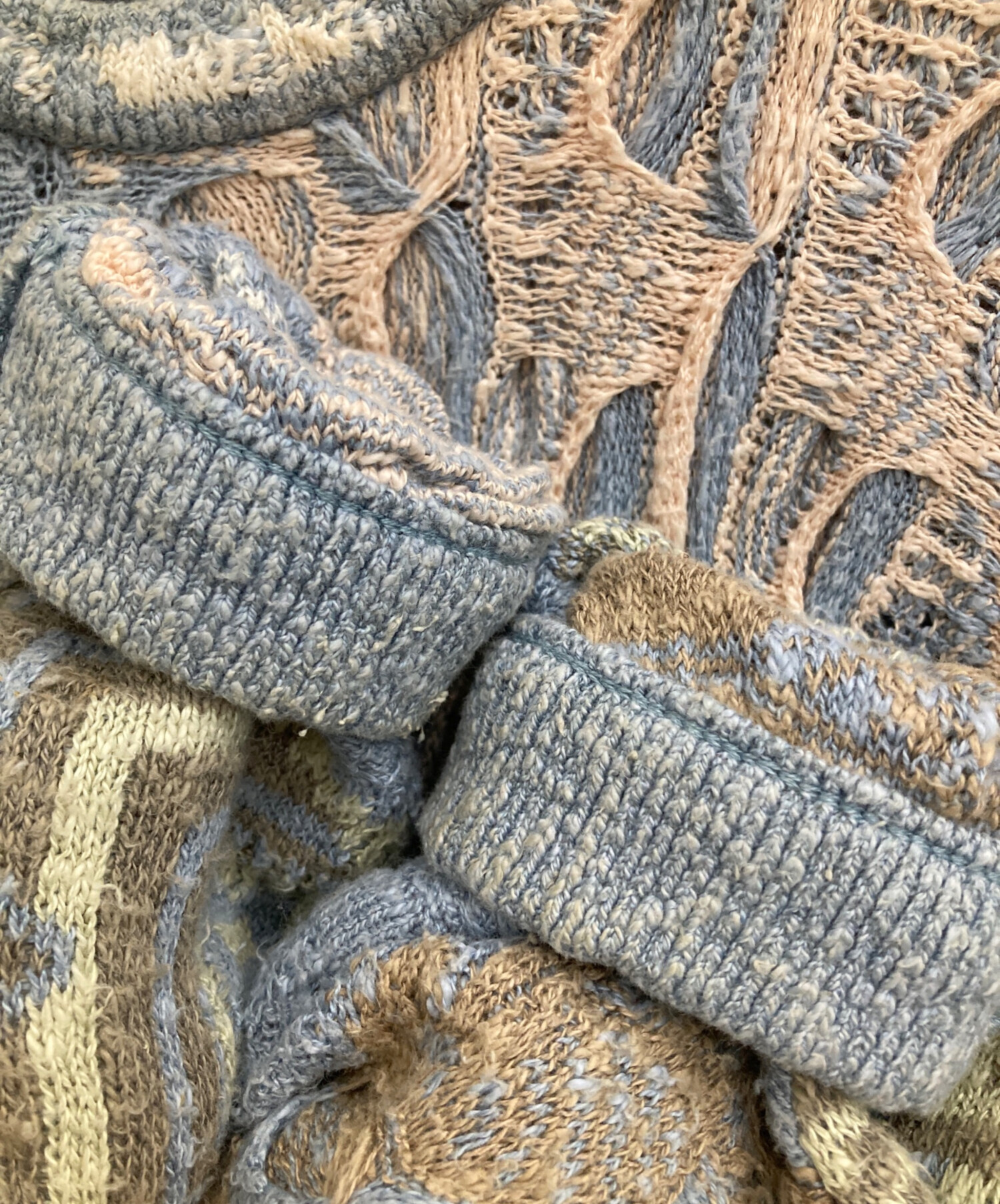 中古・古着通販】COOGI Classic (クージー) 3Dニット スカイブルー