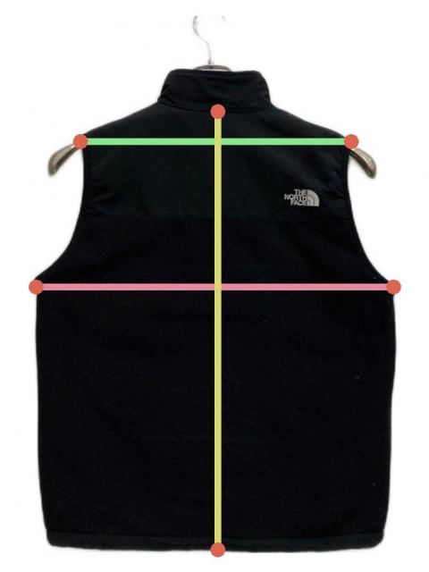 THE NORTH FACE ザノースフェイスデナリベストM 黒/オリーブ古着 中古・古着通販】THE NORTH FACE (ザ ノース フェイス) デナリベスト