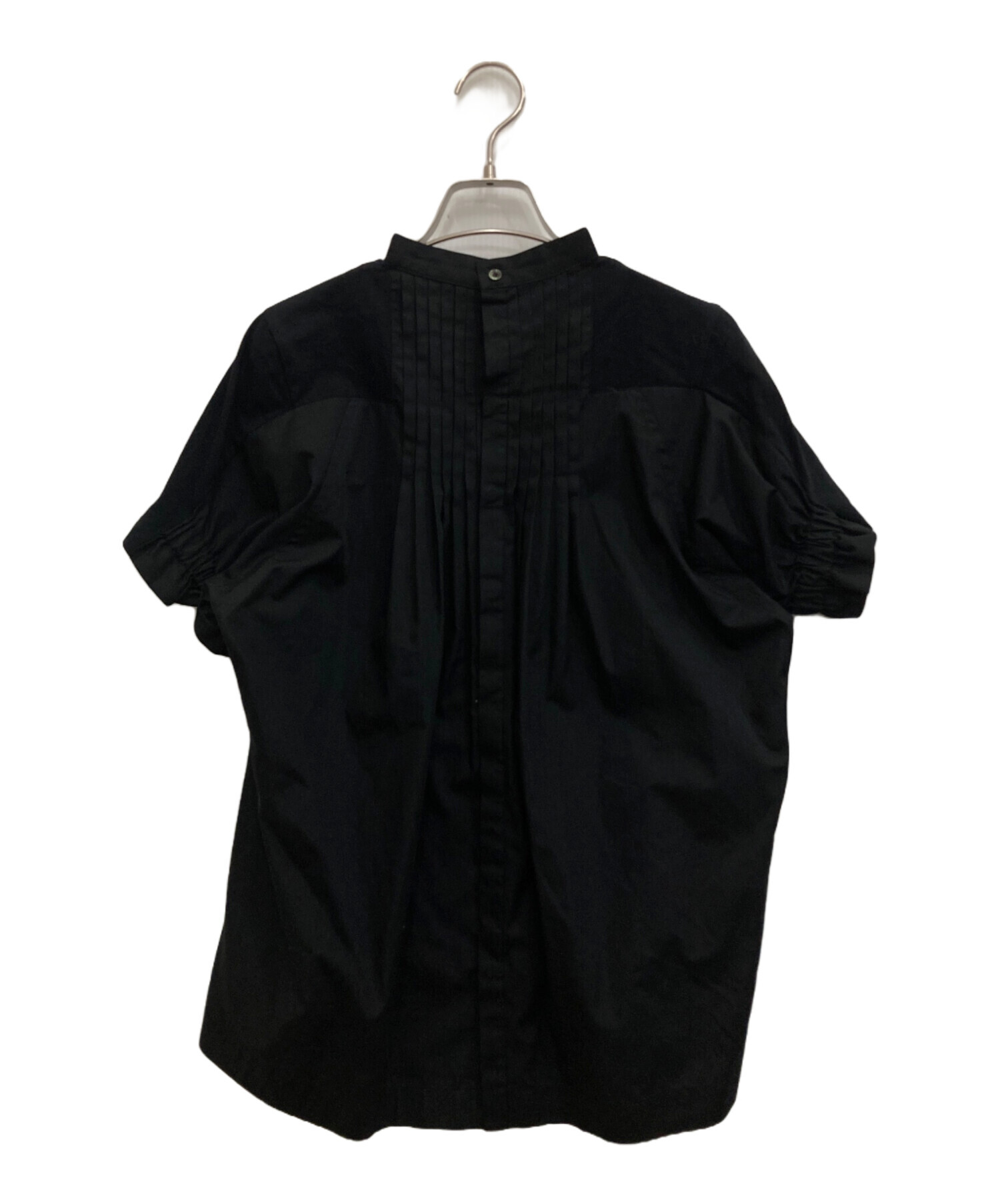 中古・古着通販】sacai (サカイ) 切替Tシャツ ブラック サイズ:1