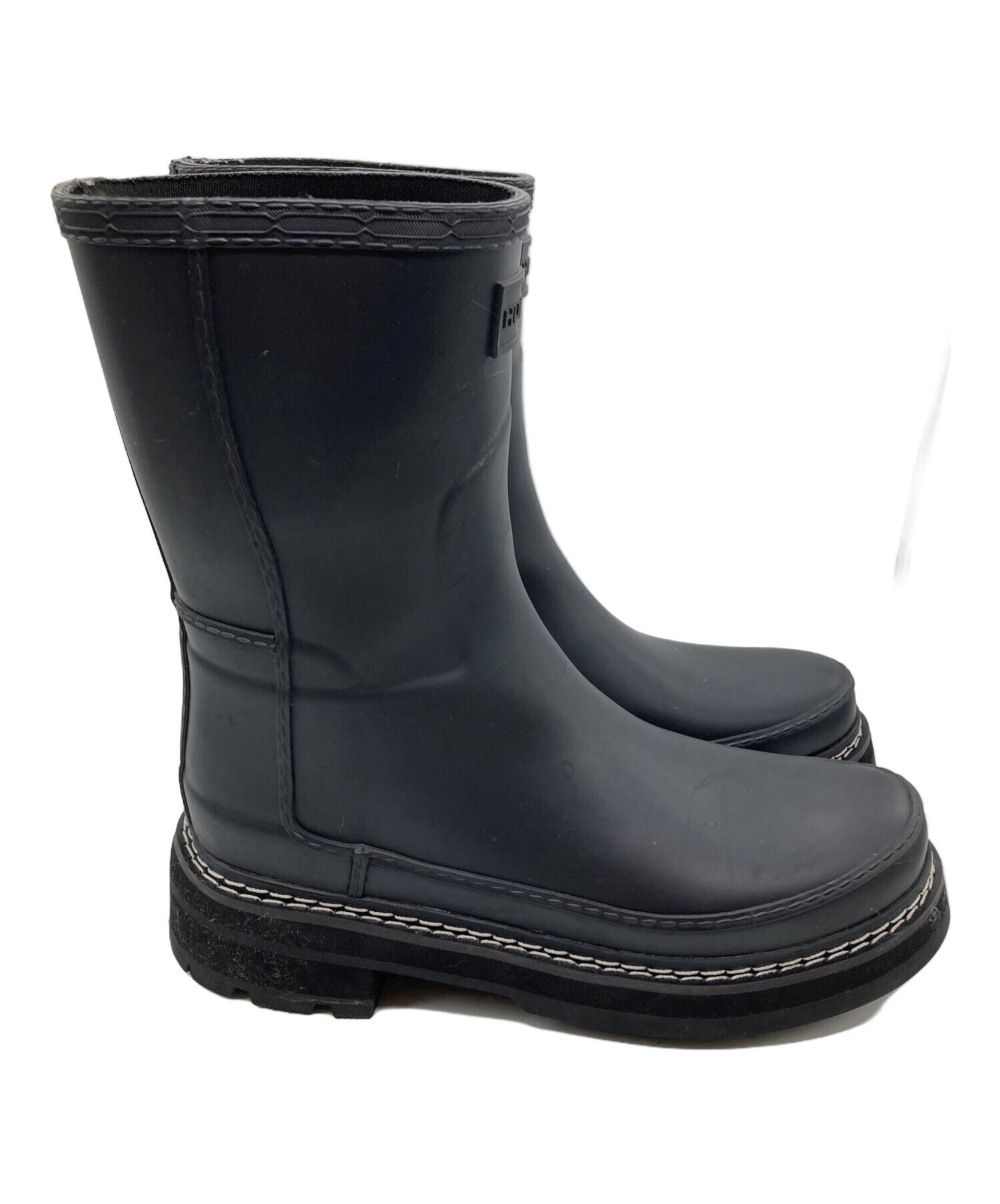 中古・古着通販】HUNTER (ハンター) レインブーツ ブラック サイズ:22
