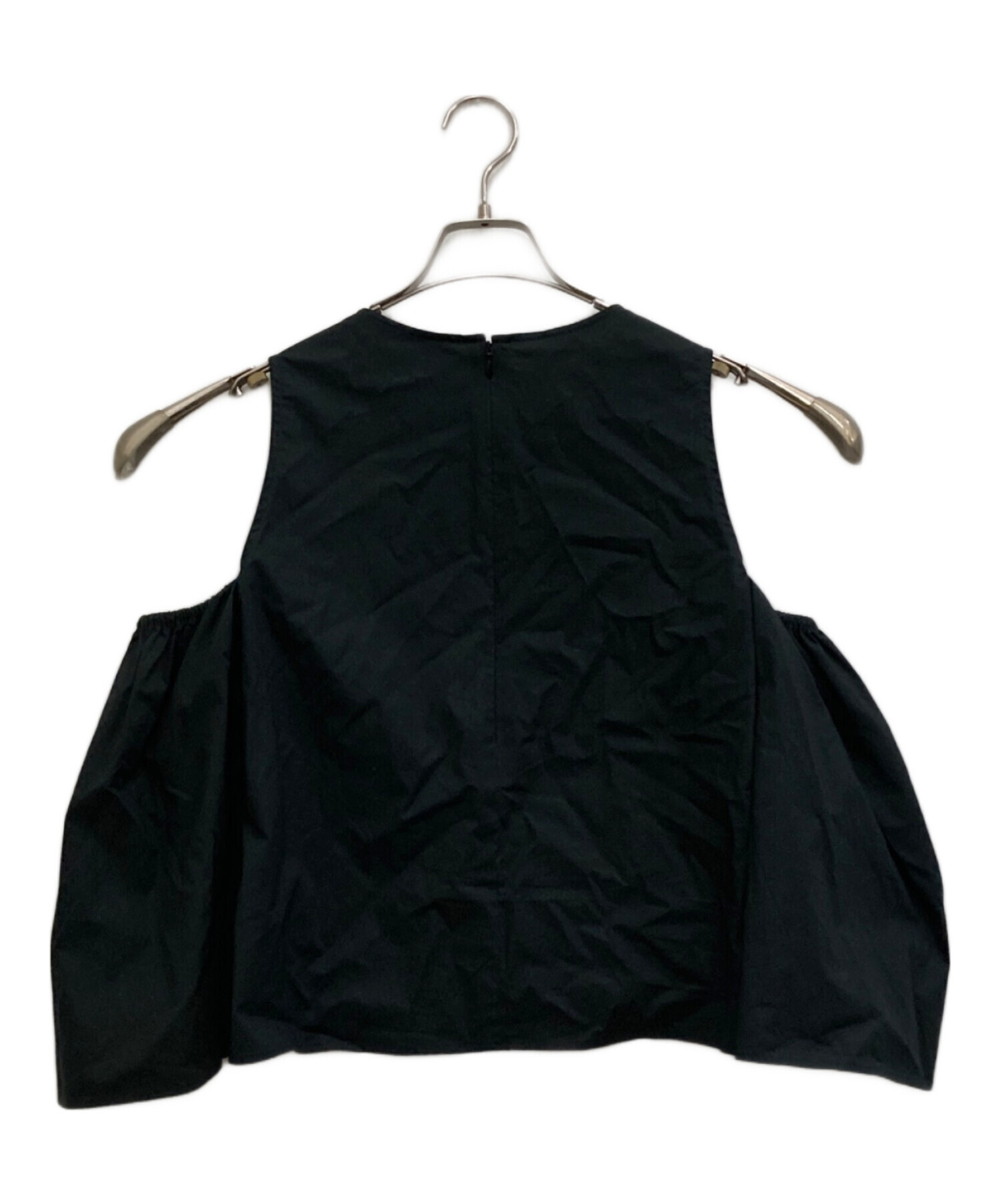 中古・古着通販】YOKO CHAN (ヨーコチャン) 長袖ブラウス ブラック