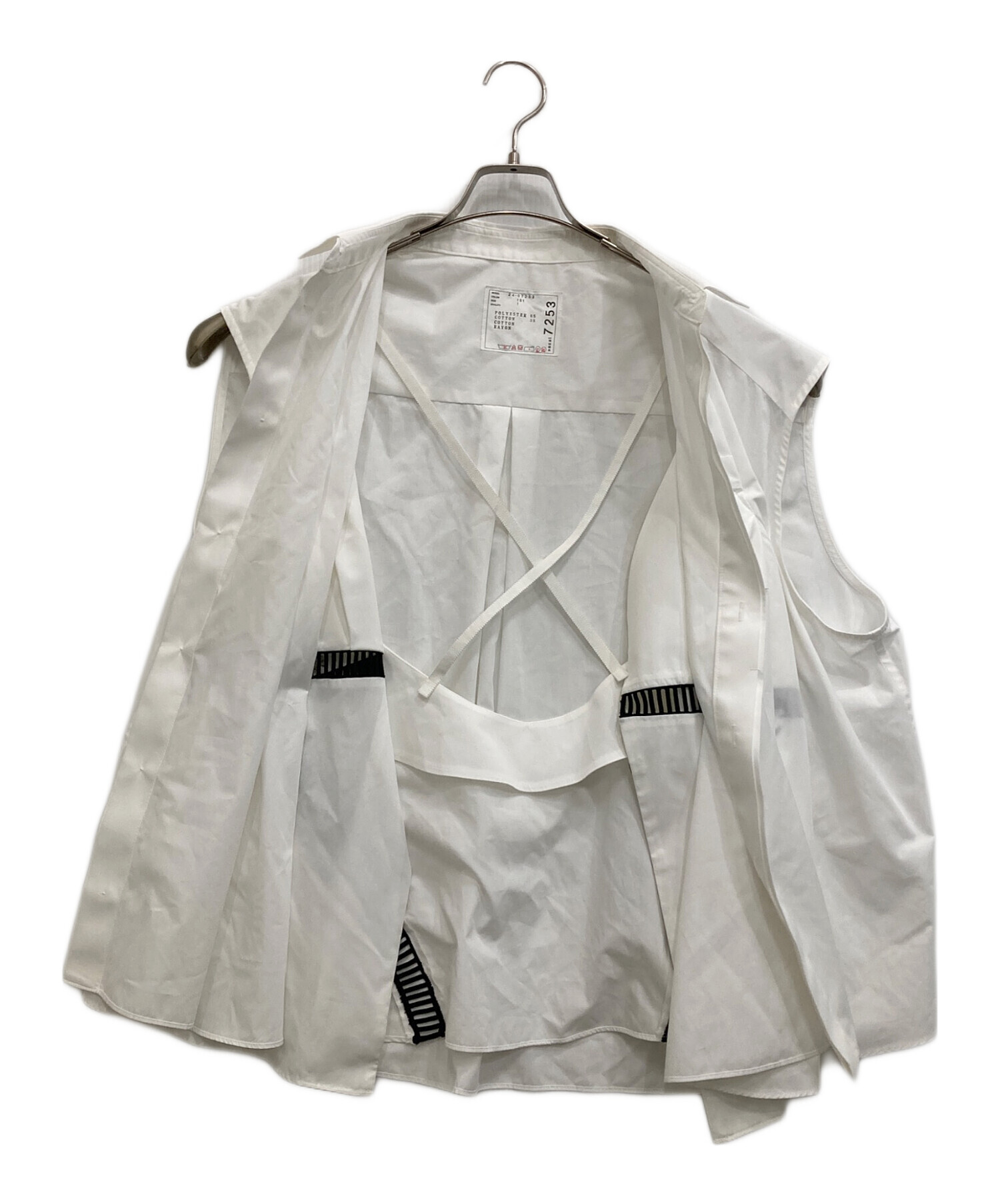 中古・古着通販】sacai (サカイ) オーバーサイズレイヤードシャツ