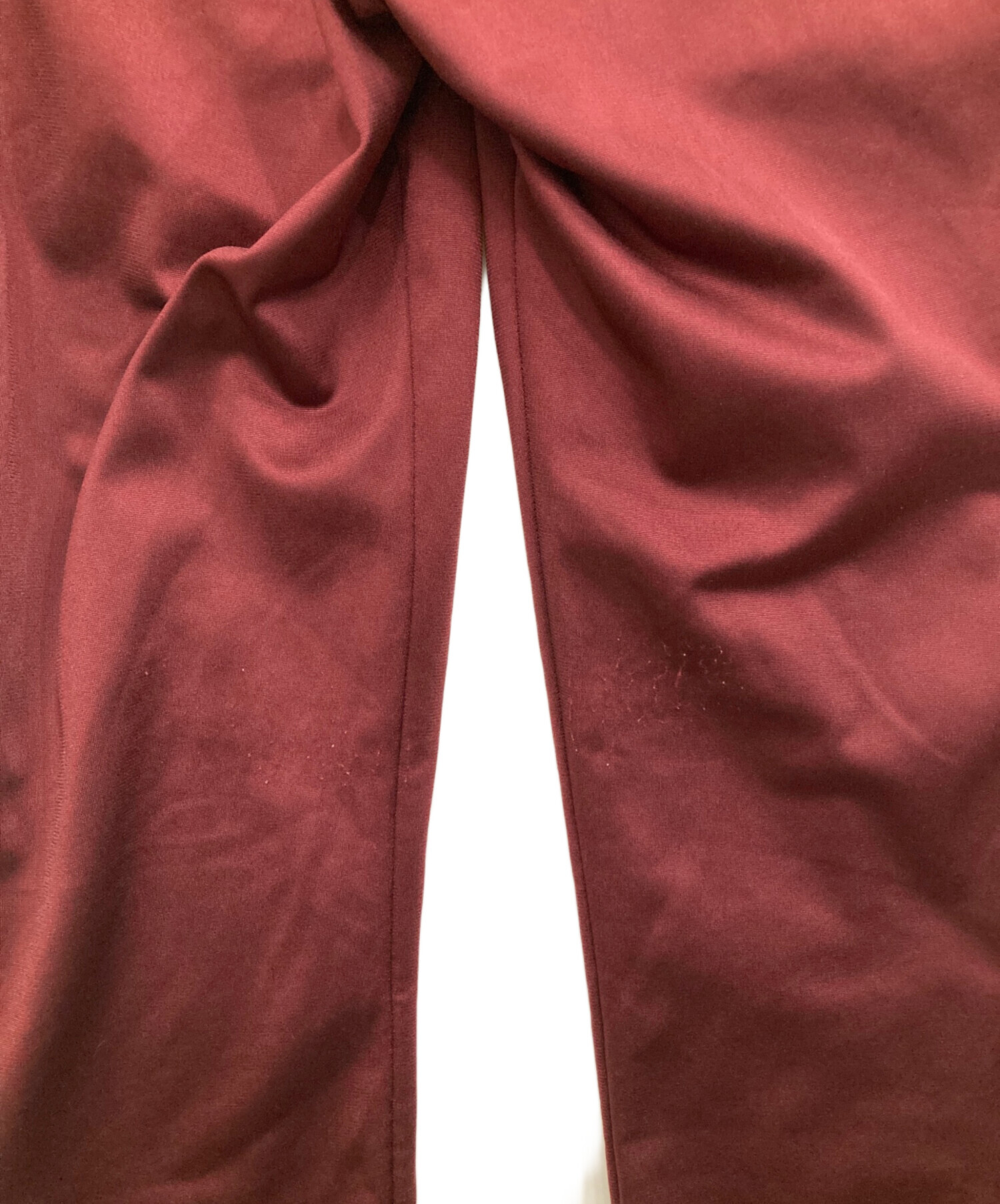中古・古着通販】adidas (アディダス) トラックパンツ レッド サイズ