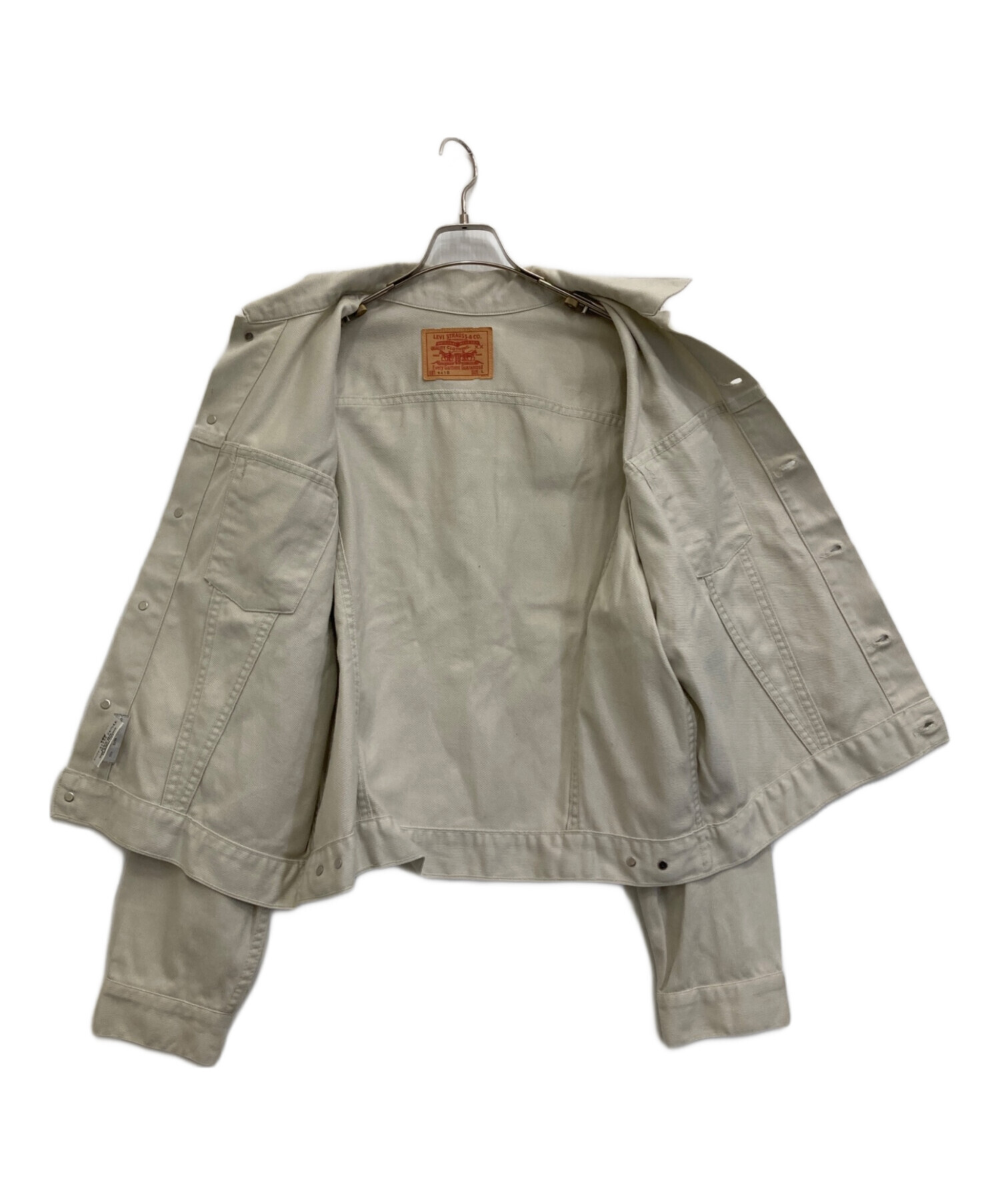 中古・古着通販】LEVI'S (リーバイス) ピケジャケット アイボリー