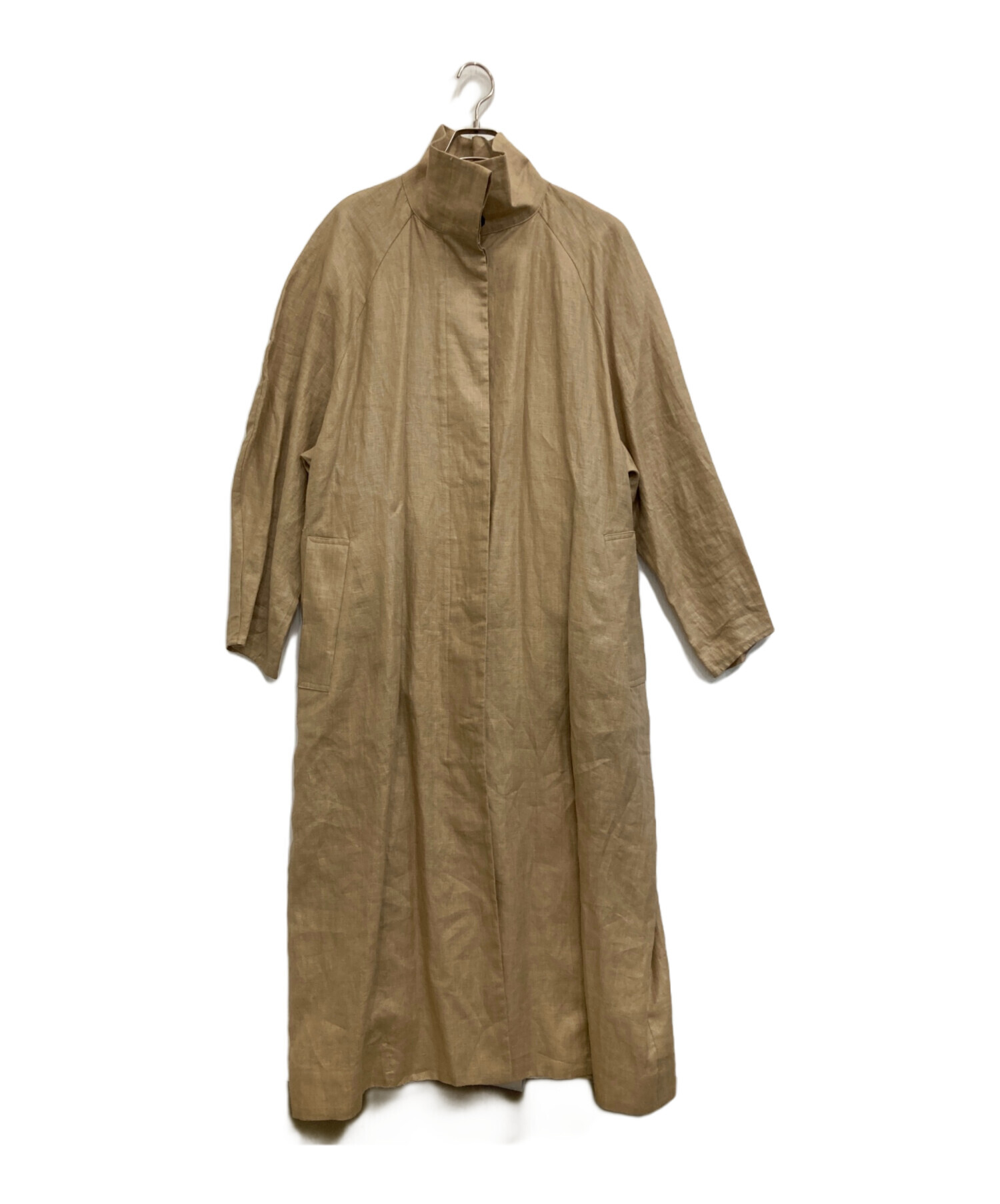 【最終値下げ】トゥデイフル ロングコート ベージュTODAYFUL 中古・古着通販】TODAYFUL (トゥデイフル) リネントレンチコート
