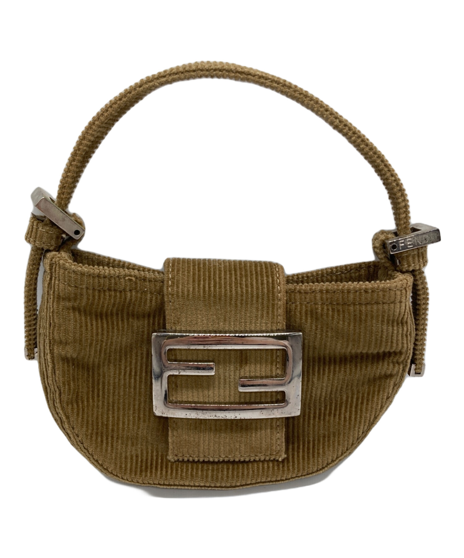 中古・古着通販】FENDI (フェンディ) ミニバッグ ブラウン｜ブランド 