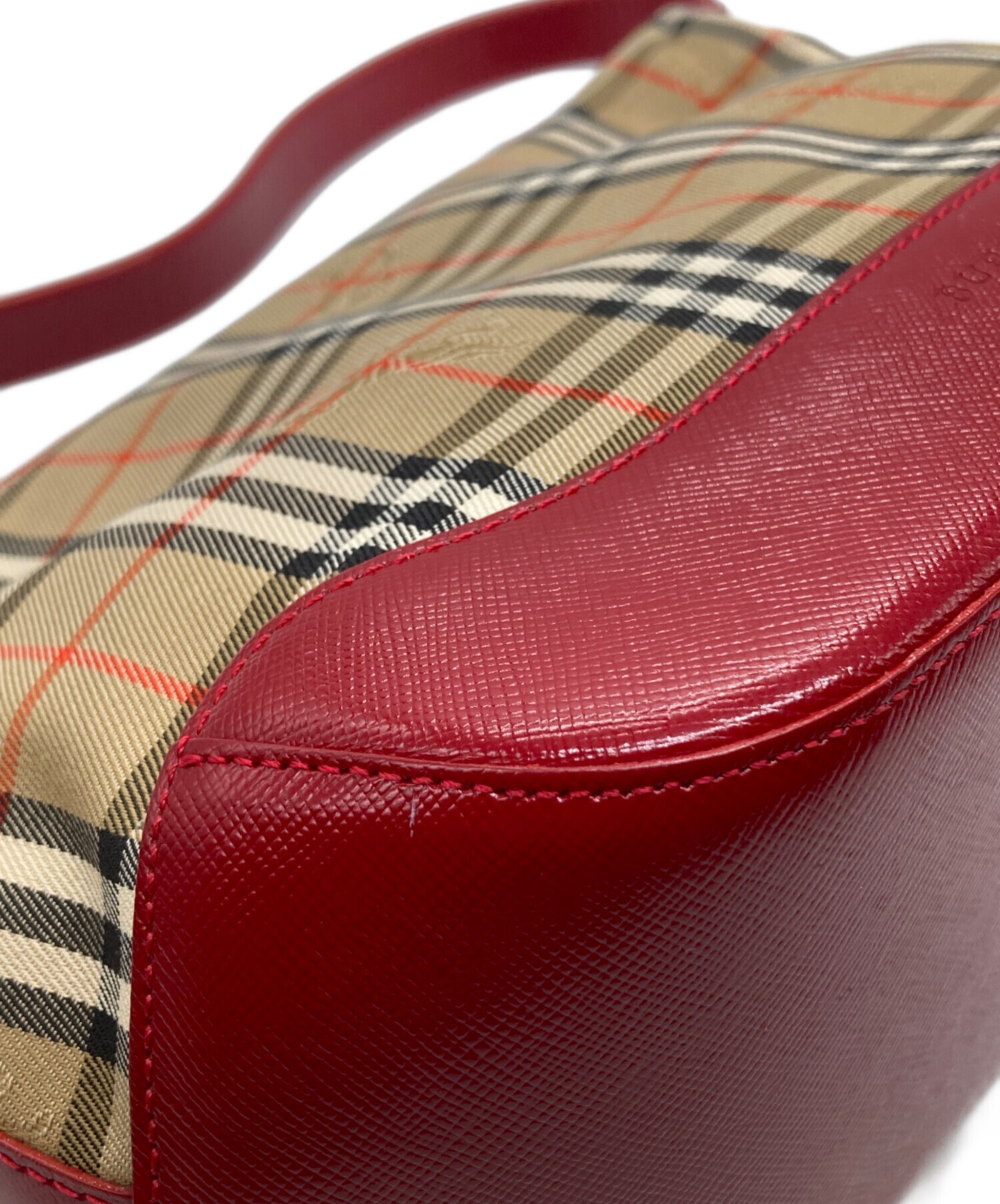 中古・古着通販】BURBERRY (バーバリー) ノバチェックワンショルダー