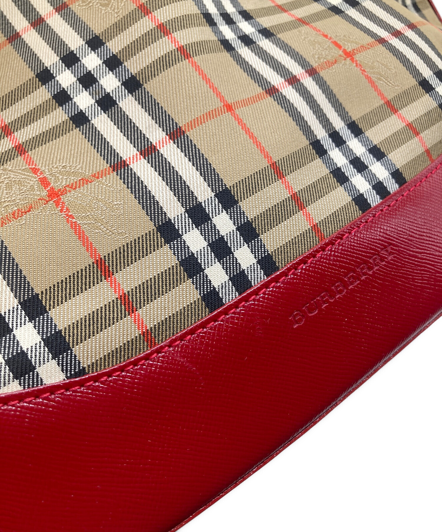 中古・古着通販】BURBERRY (バーバリー) ノバチェックワンショルダー
