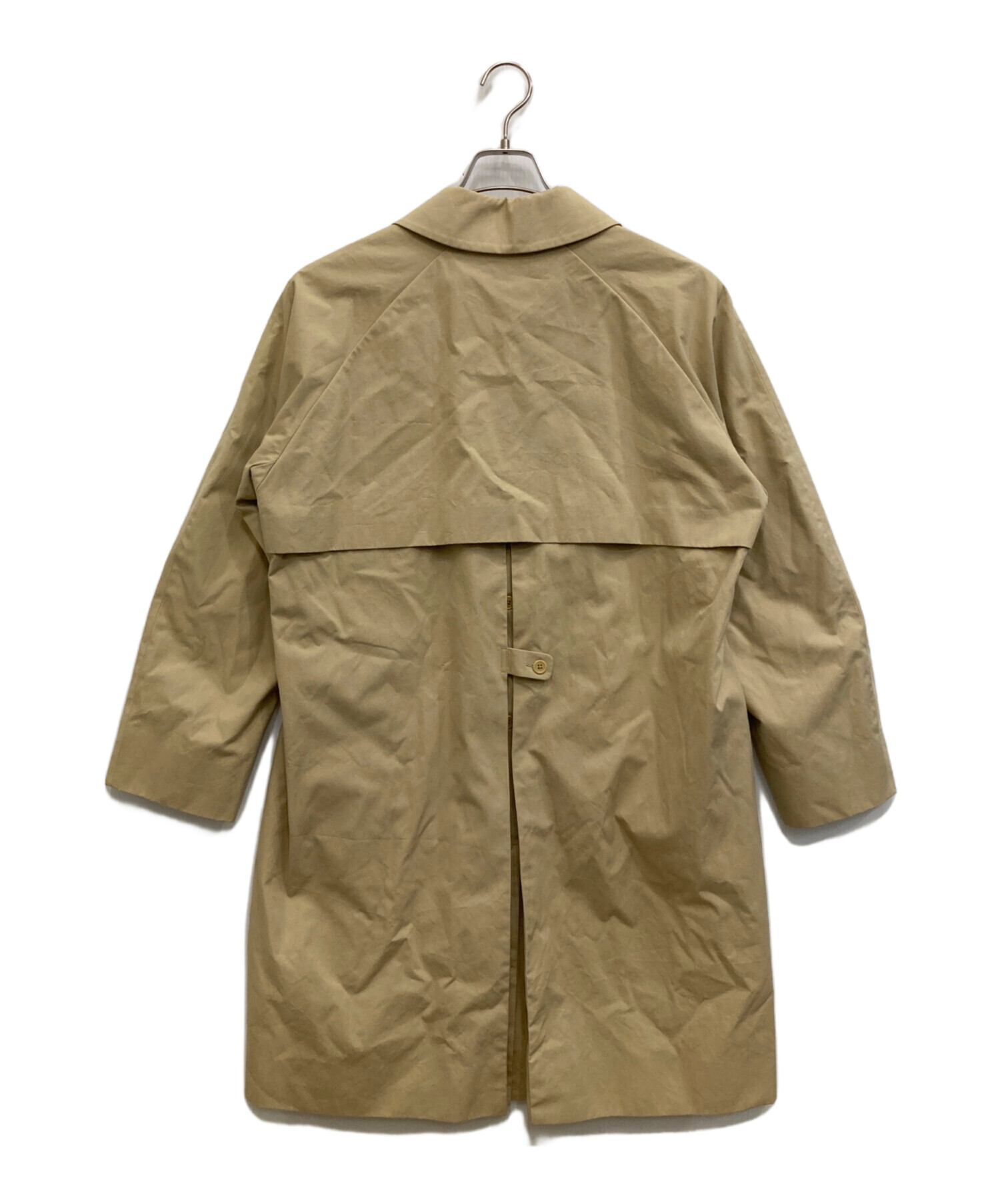 中古・古着通販】YAECA (ヤエカ) ステンカラーコート ベージュ サイズ