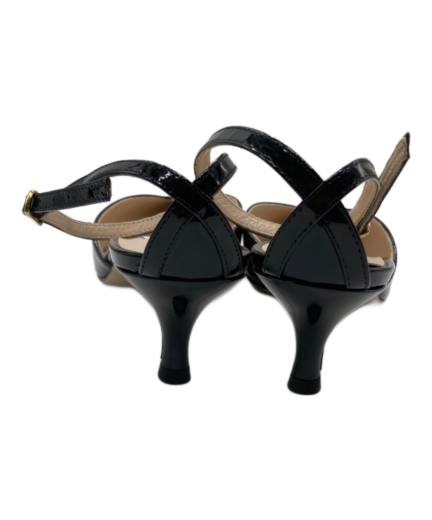 中古・古着通販】NEBULONIE (ネブローニ) アンクルストラップパンプス