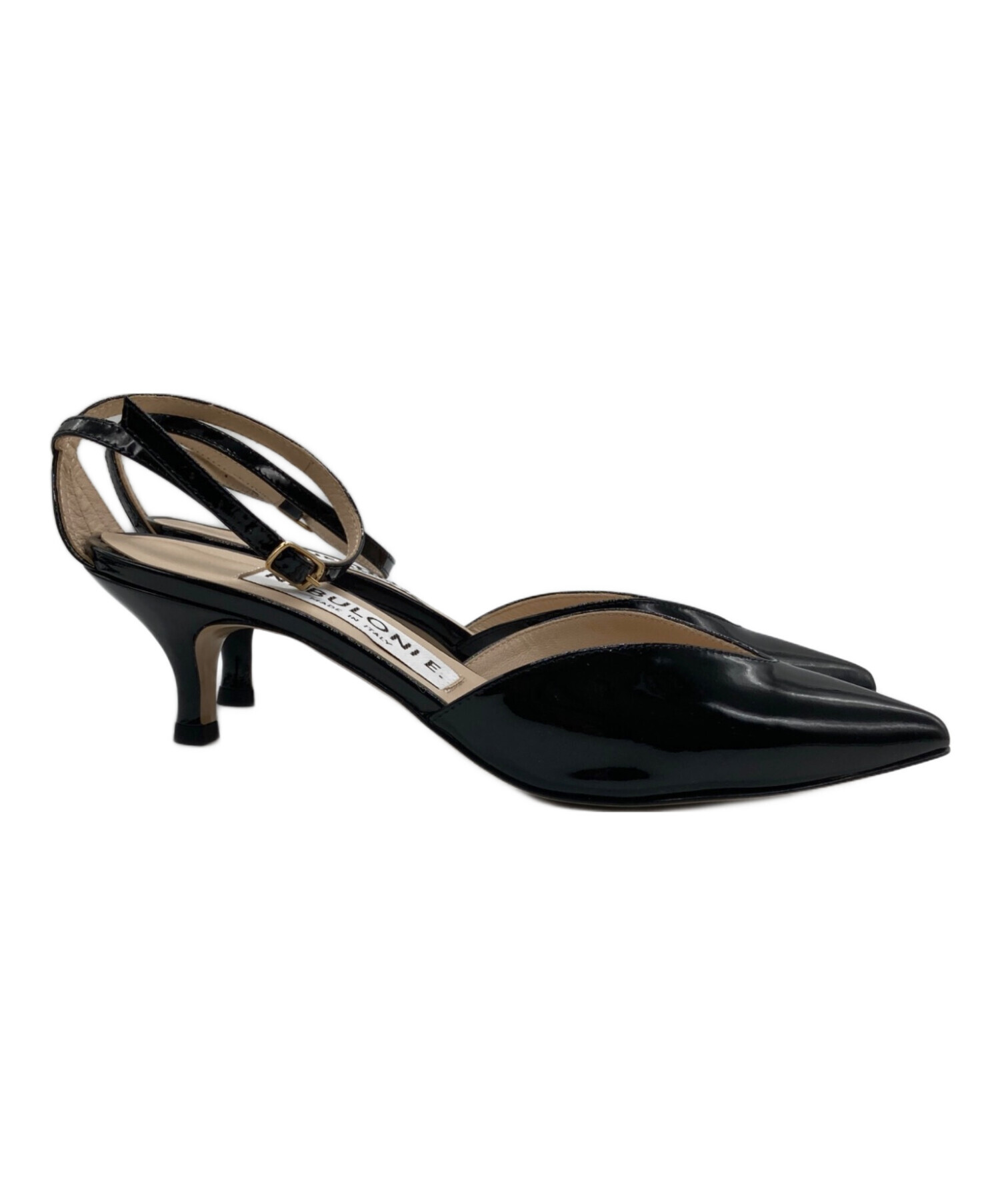 中古・古着通販】NEBULONIE (ネブローニ) アンクルストラップパンプス