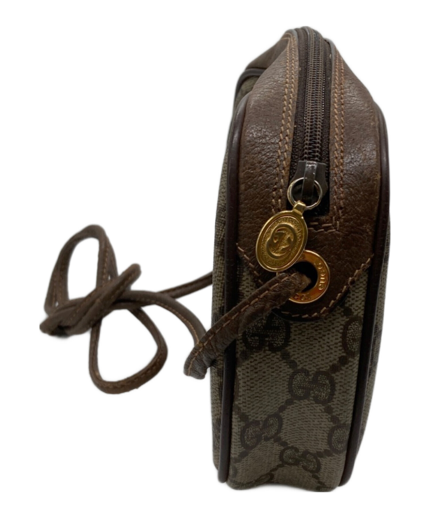 中古・古着通販】GUCCI (グッチ) ショルダーバッグ ブラウン｜ブランド