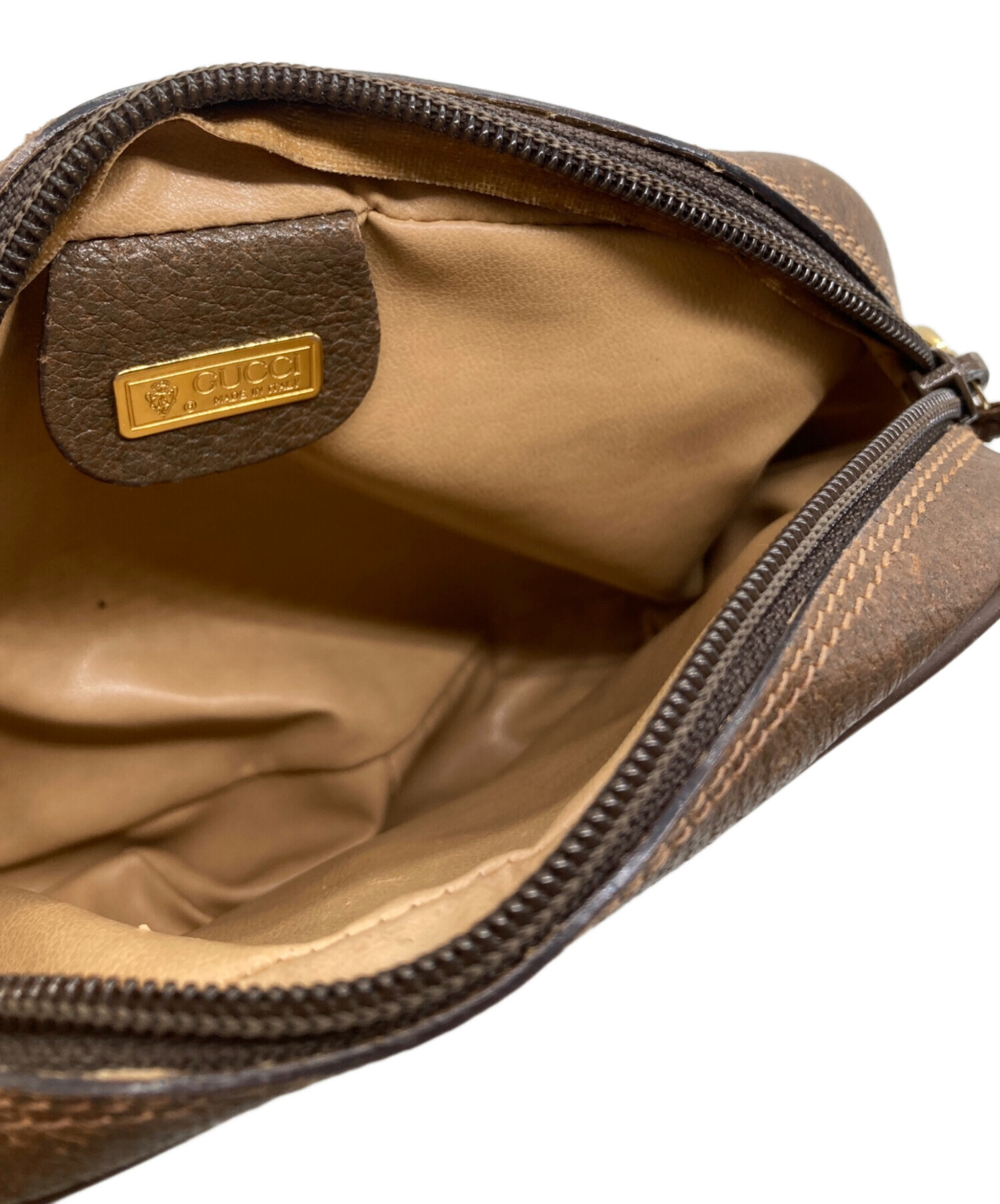 中古・古着通販】GUCCI (グッチ) ショルダーバッグ ブラウン｜ブランド