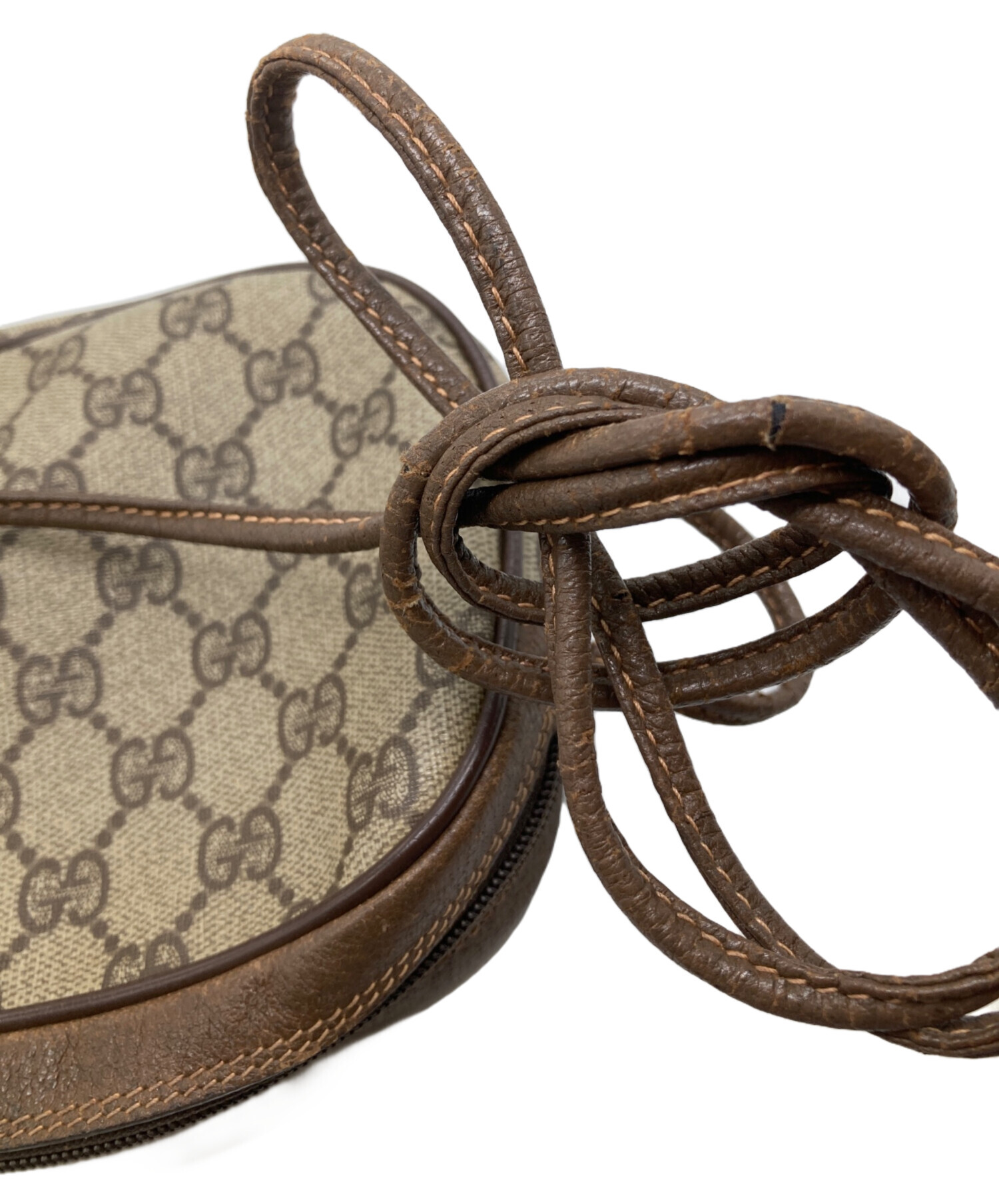 中古・古着通販】GUCCI (グッチ) ショルダーバッグ ブラウン｜ブランド