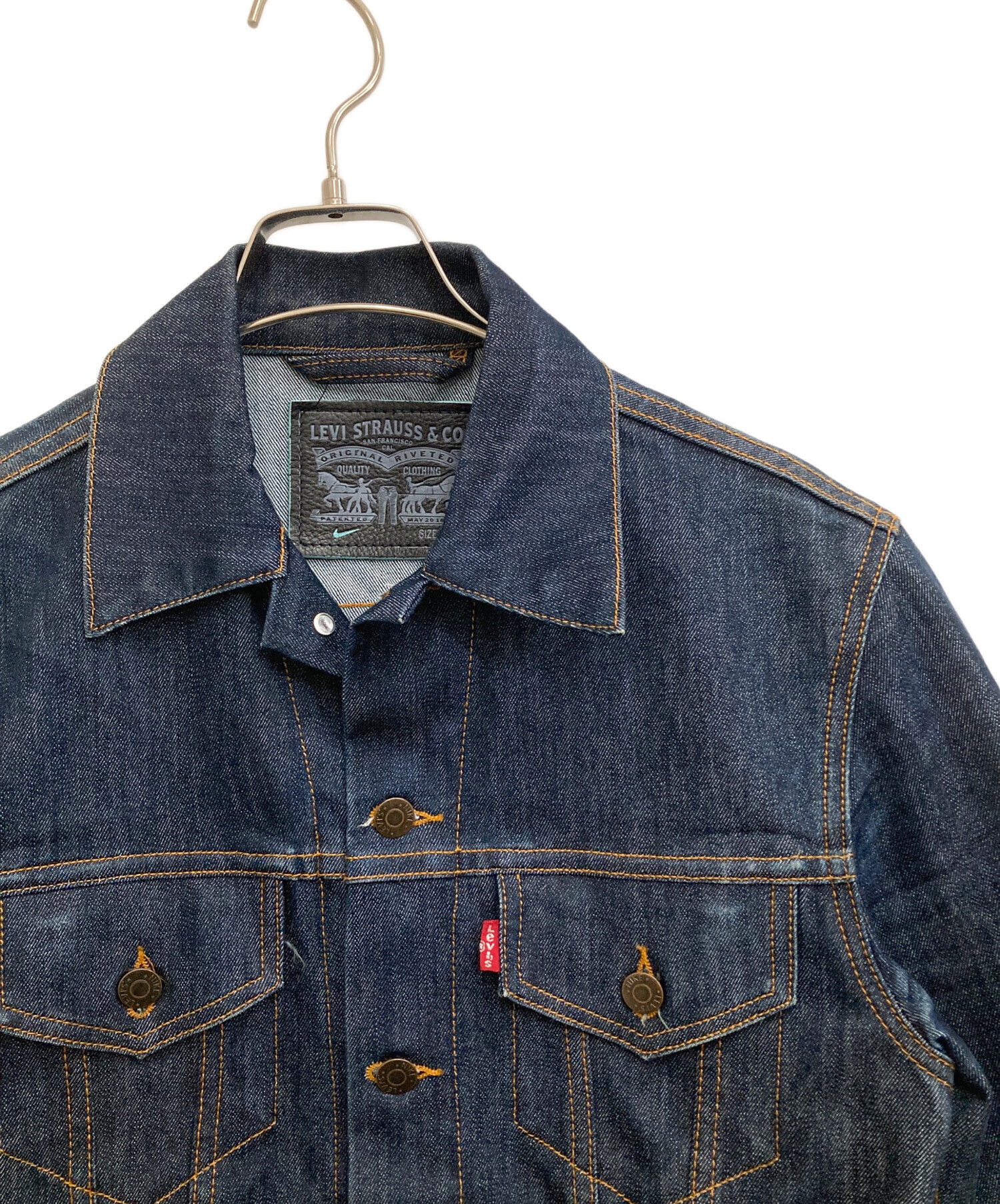 中古・古着通販】LEVI'S (リーバイス) NIKE (ナイキ) デニムジャケット