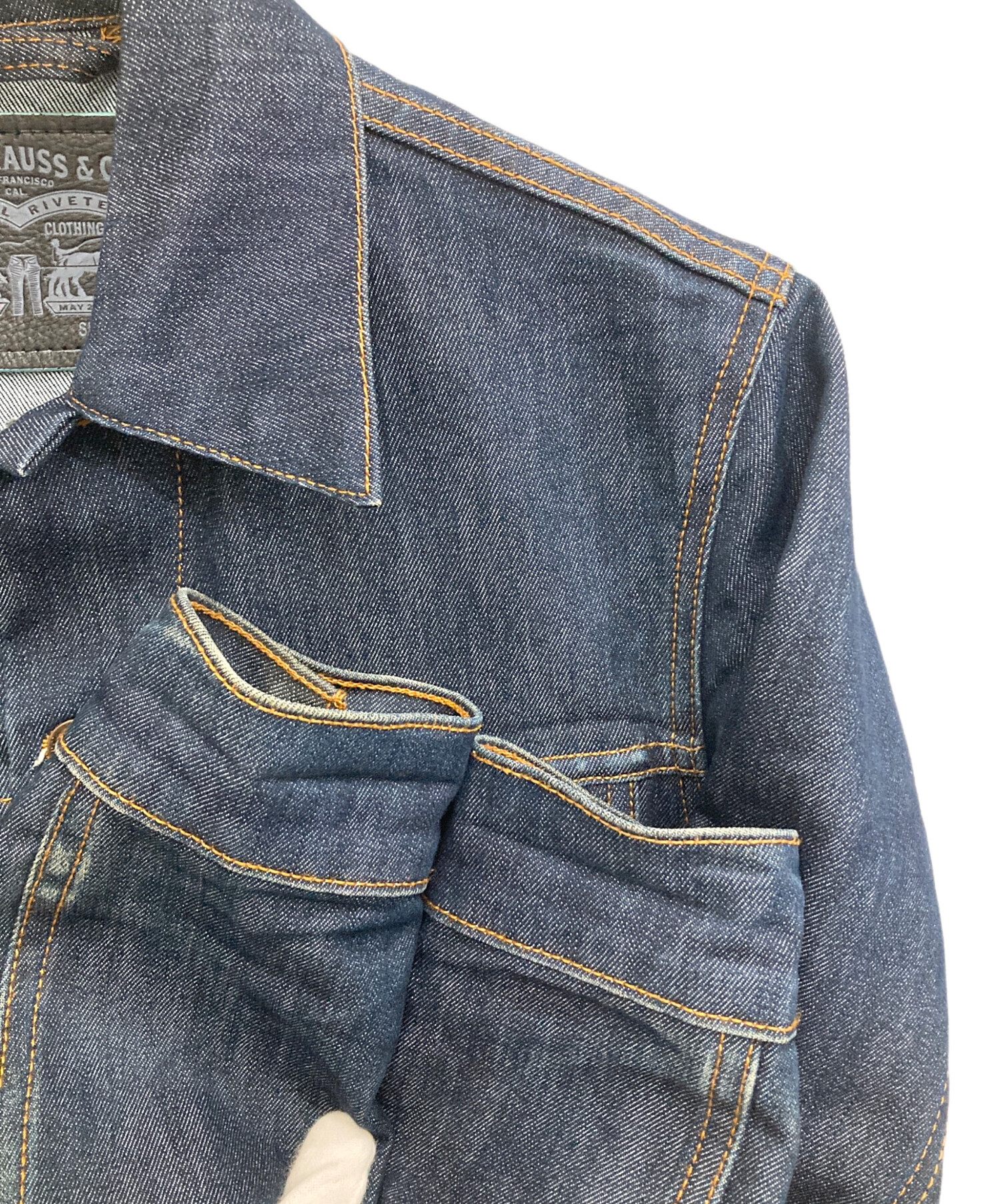 中古・古着通販】LEVI'S (リーバイス) NIKE (ナイキ) デニムジャケット