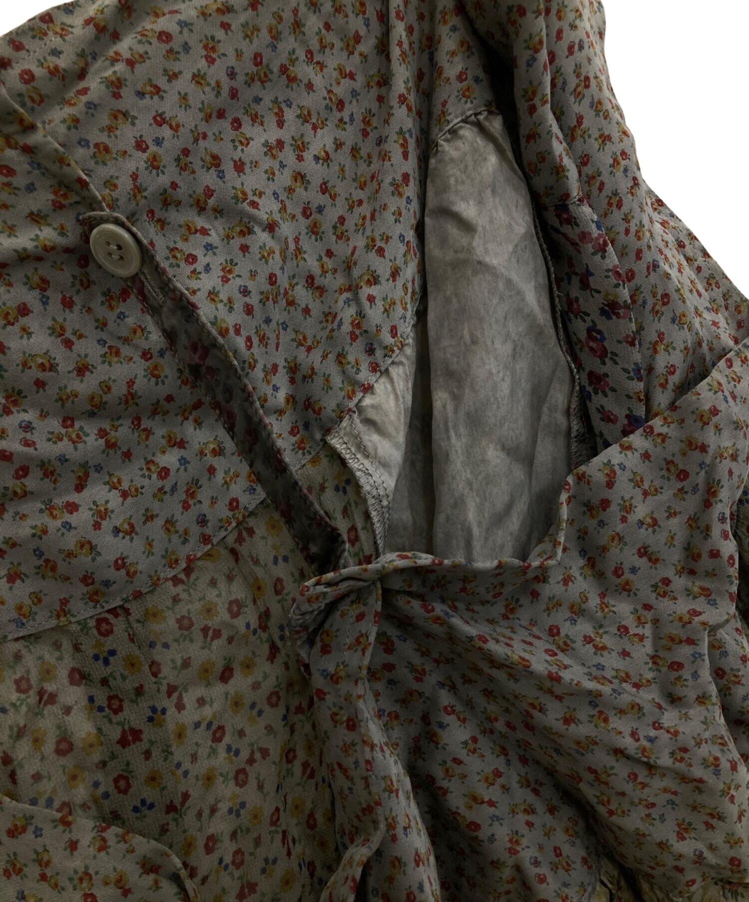 tricot COMME des GARCONS 花柄ラップスカート 中古・古着通販】tricot COMME des GARCONS (トリココムデギャルソン