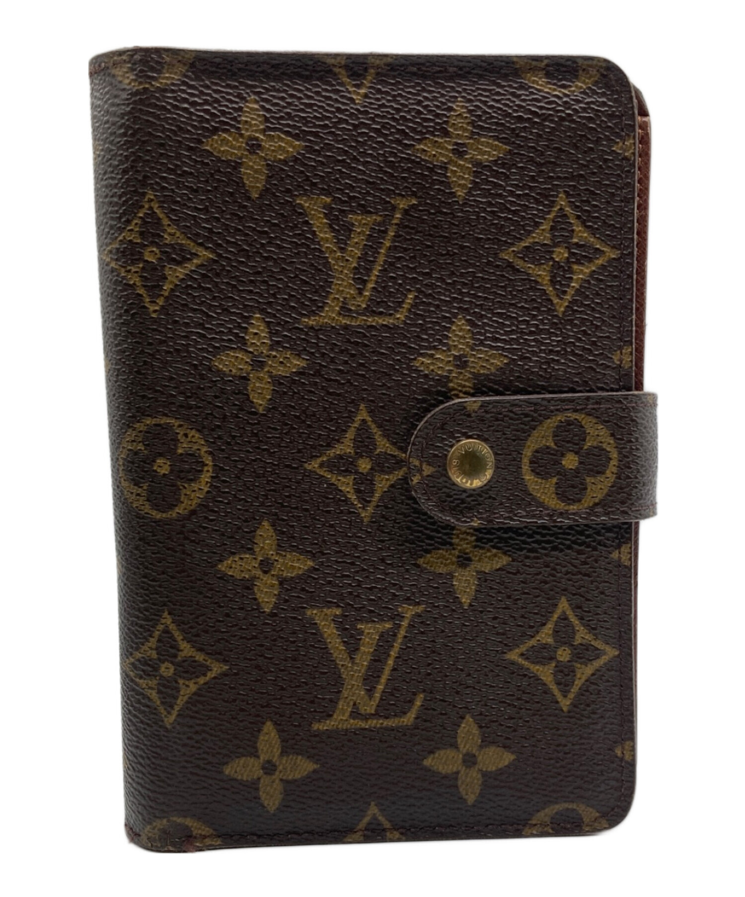 中古・古着通販】LOUIS VUITTON (ルイ ヴィトン) 2つ折り財布 ブラウン