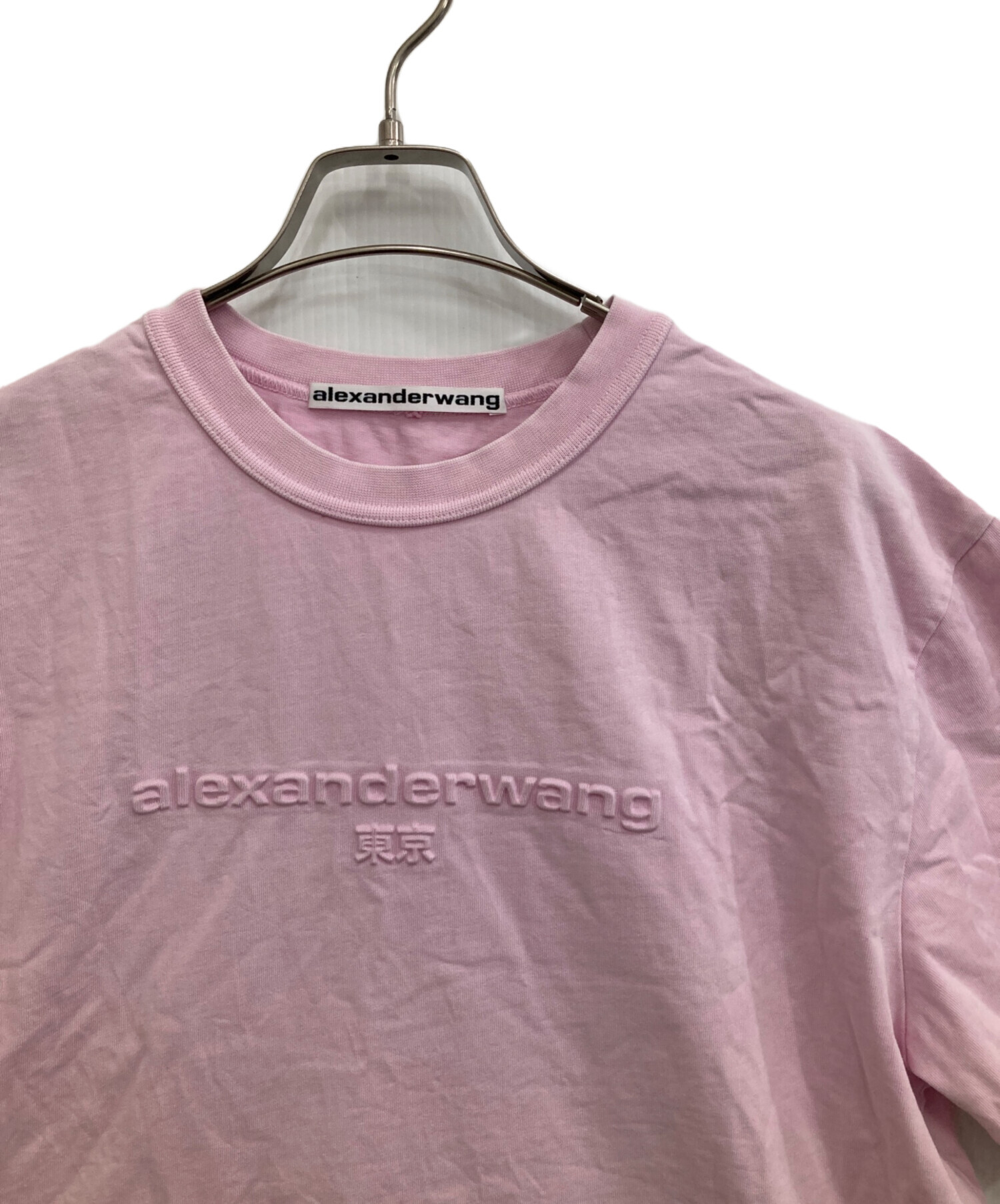 中古・古着通販】ALEXANDER WANG (アレキサンダー・ワン) ロゴTシャツ