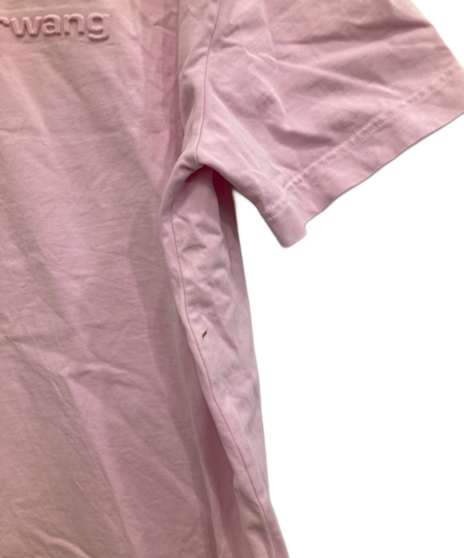 中古・古着通販】ALEXANDER WANG (アレキサンダー・ワン) ロゴTシャツ