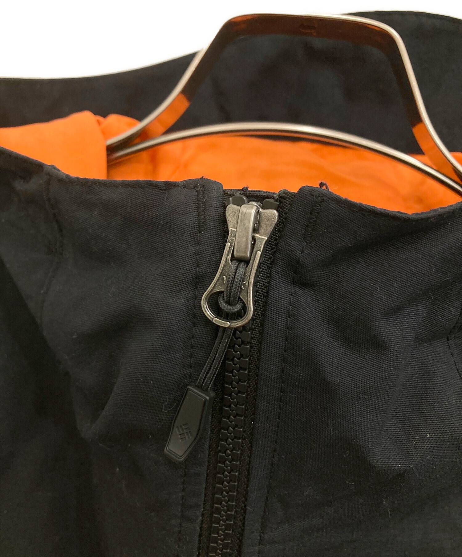 CPB ワークジャケット 2XL オレンジ ブラック 反射テープ 3M 古着 自重堂 作業服 作業着 蛍光素材と再帰反射材で安全性アップ 高視認