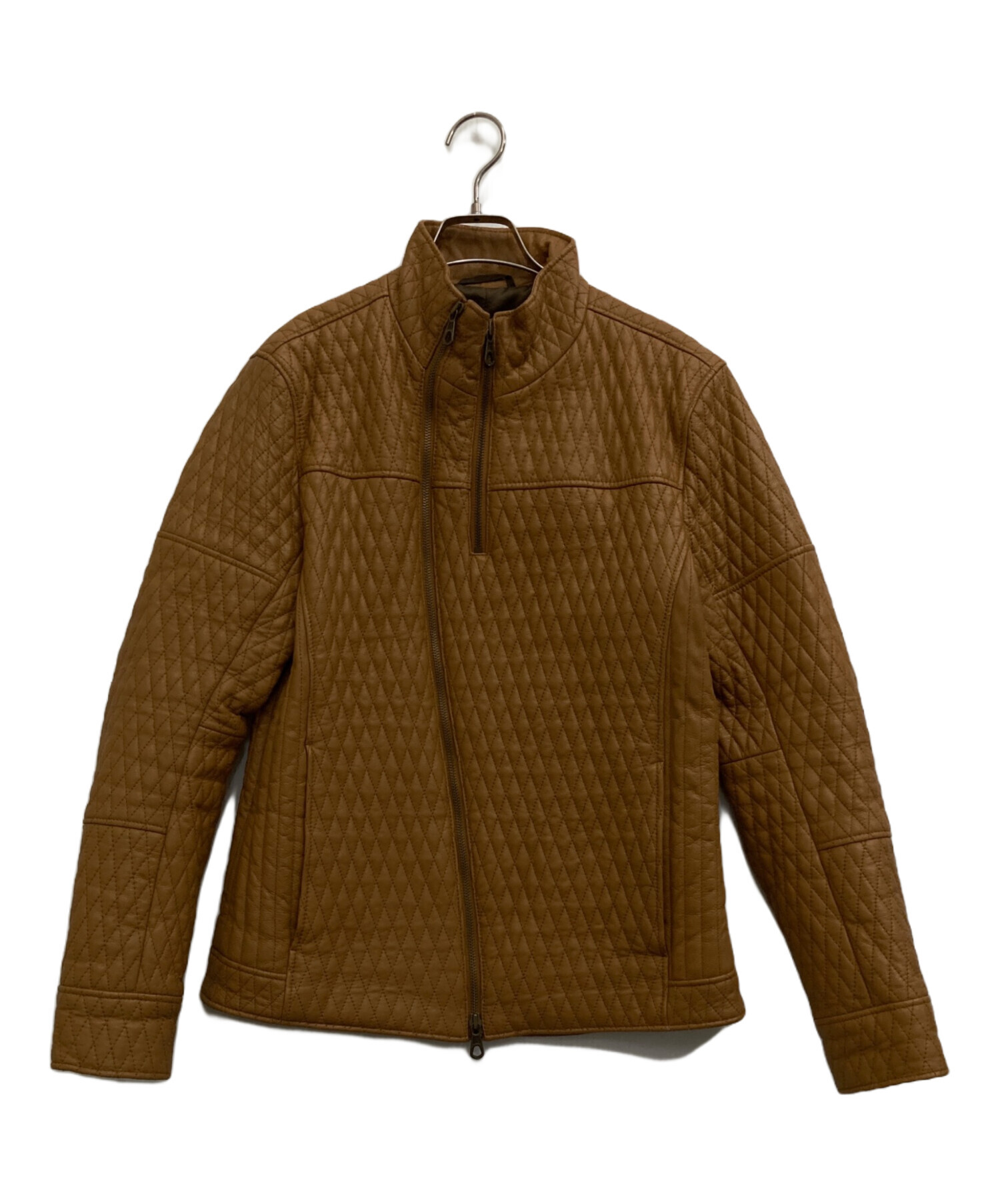 中古・古着通販】TETE HOMME (テット オム) レザージャケット ブラウン