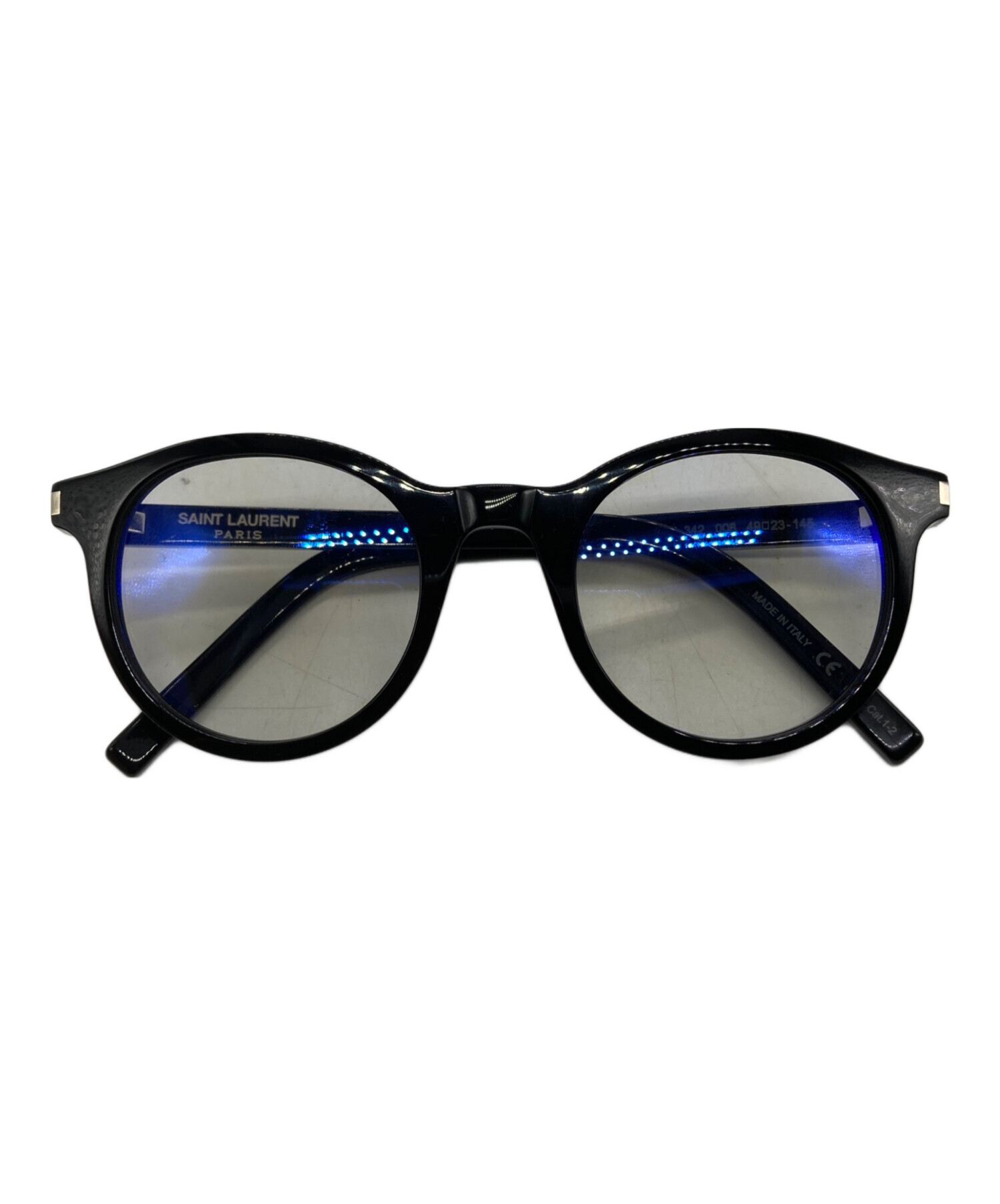 SAINT LAURENT PARISブラックサングラス SAINT LAURENT PARIS（サンローランパリ）サングラス 黒 サイズ