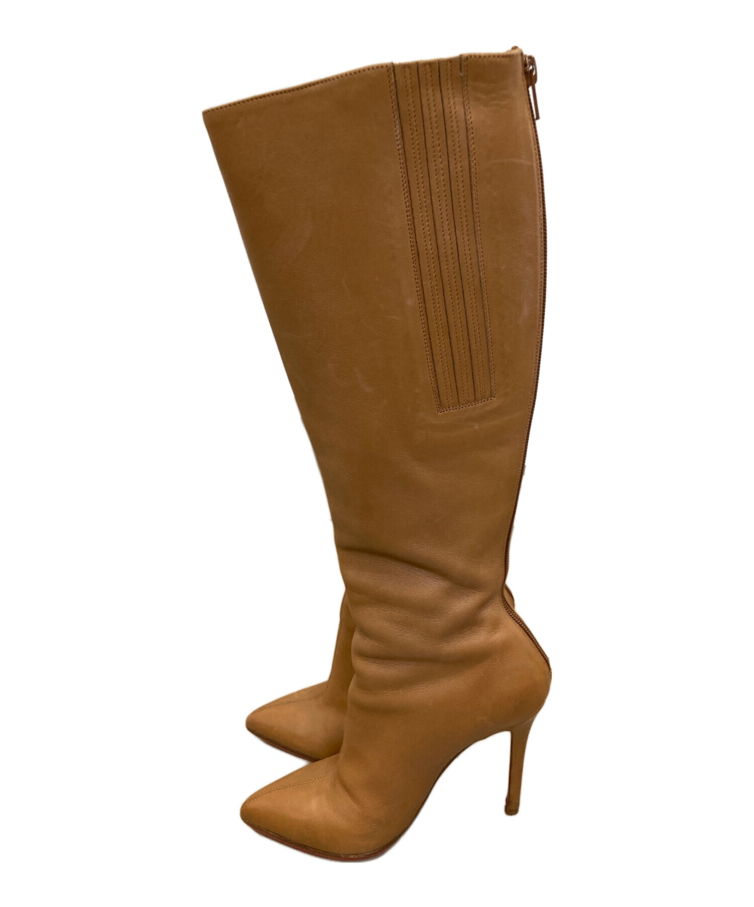 お値下げ可【クリスチャンルブタン】37.5 ロングブーツ 中古・古着通販】Christian Louboutin (クリスチャン・ルブタン