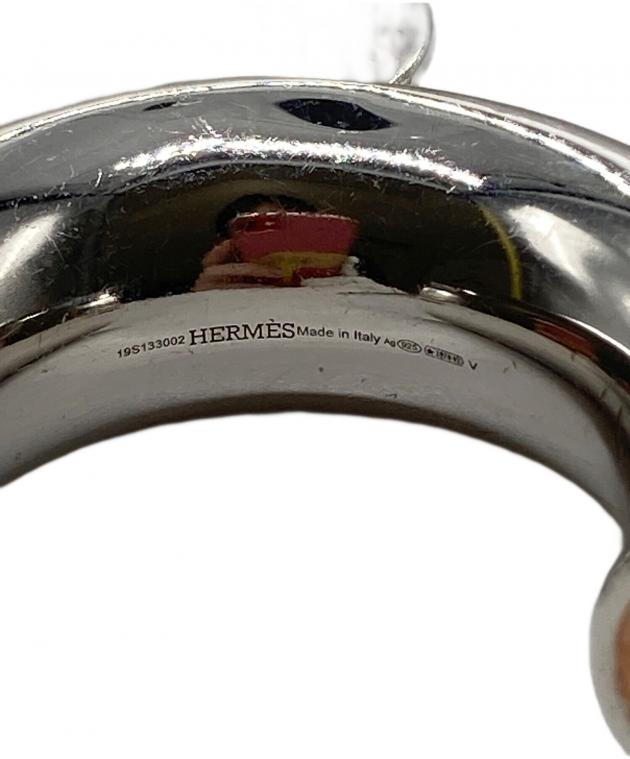 中古・古着通販】HERMES (エルメス) レポンスTGMピアス オレンジ