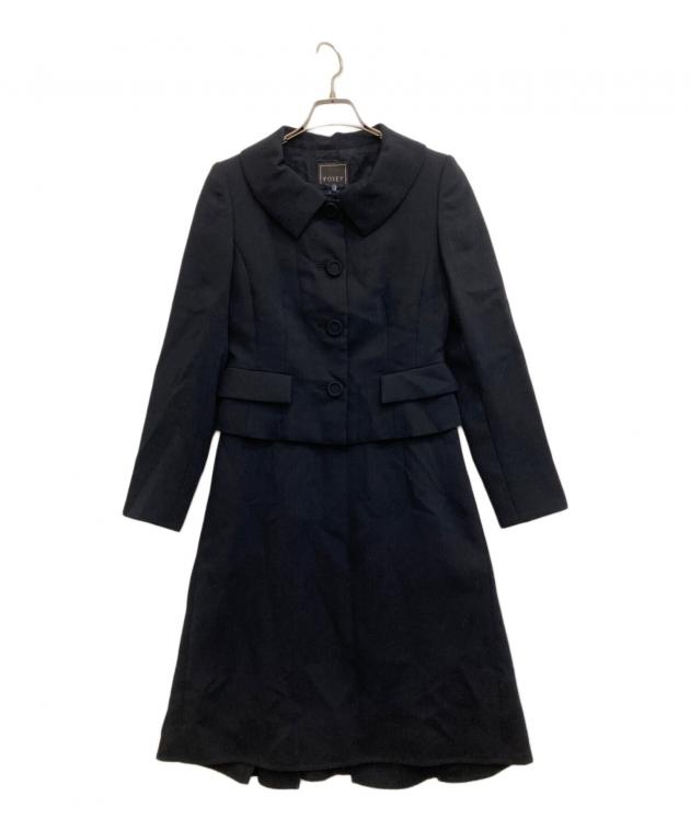 中古・古着通販】FOXEY (フォクシー) サクセススーツ ネイビー サイズ