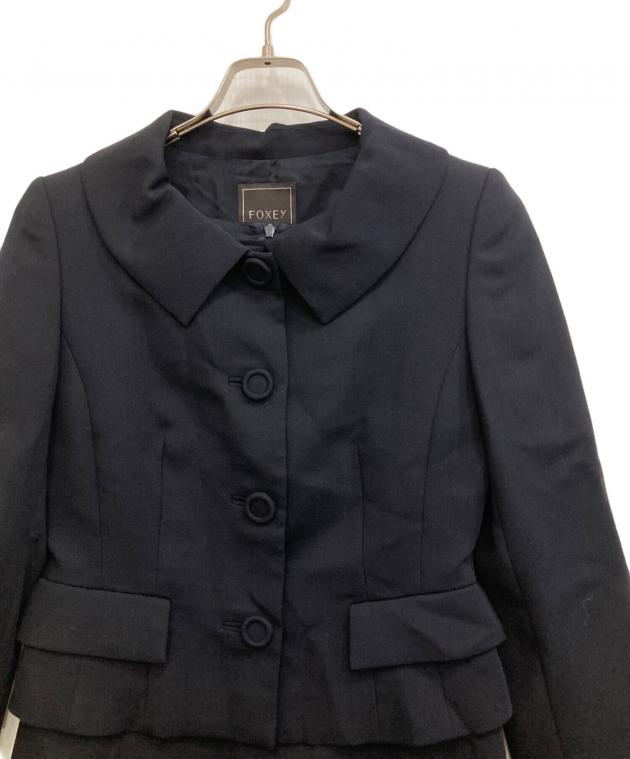 中古・古着通販】FOXEY (フォクシー) サクセススーツ ネイビー サイズ