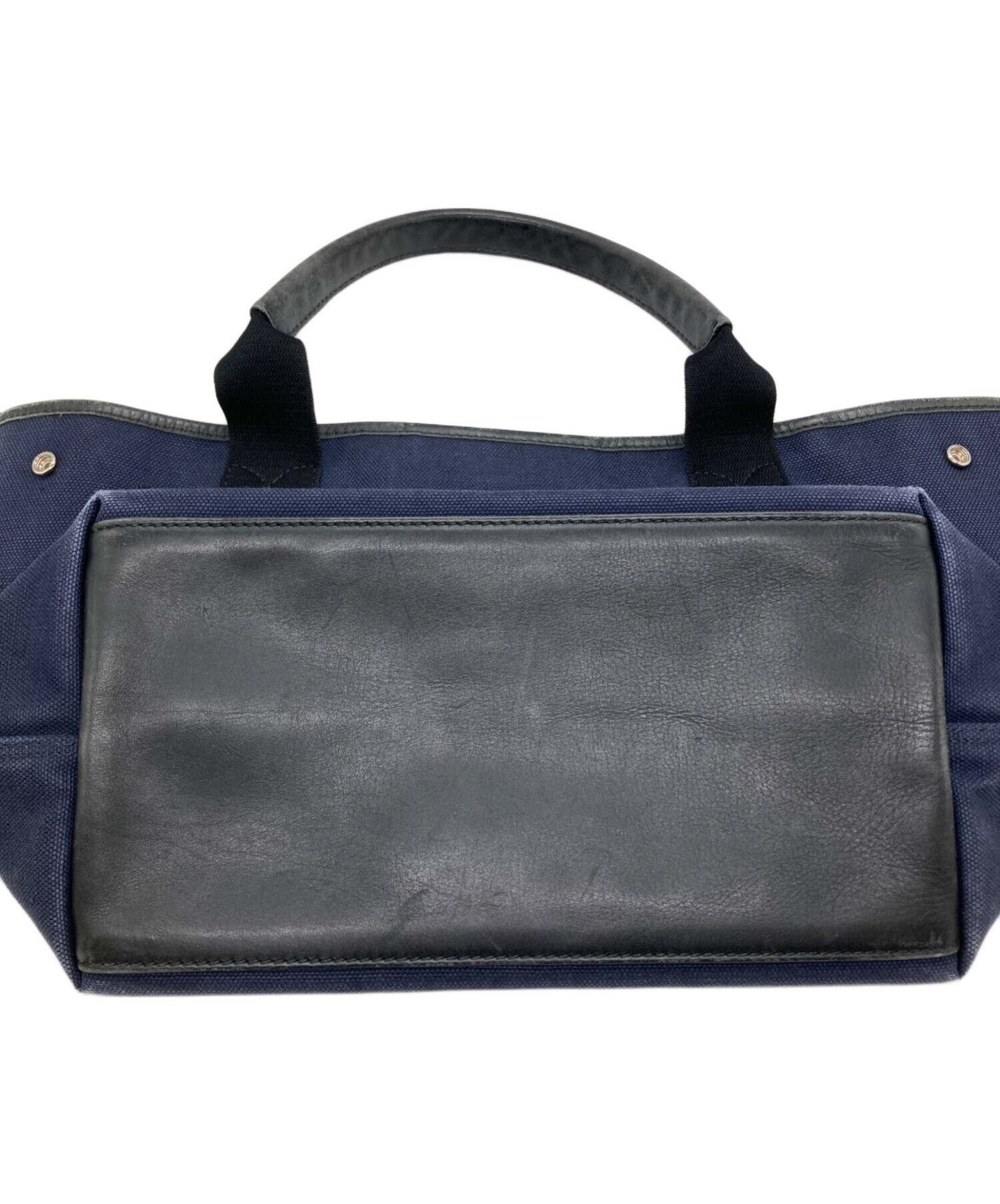 中古・古着通販】BALENCIAGA (バレンシアガ) NAVY CABAS S トート 